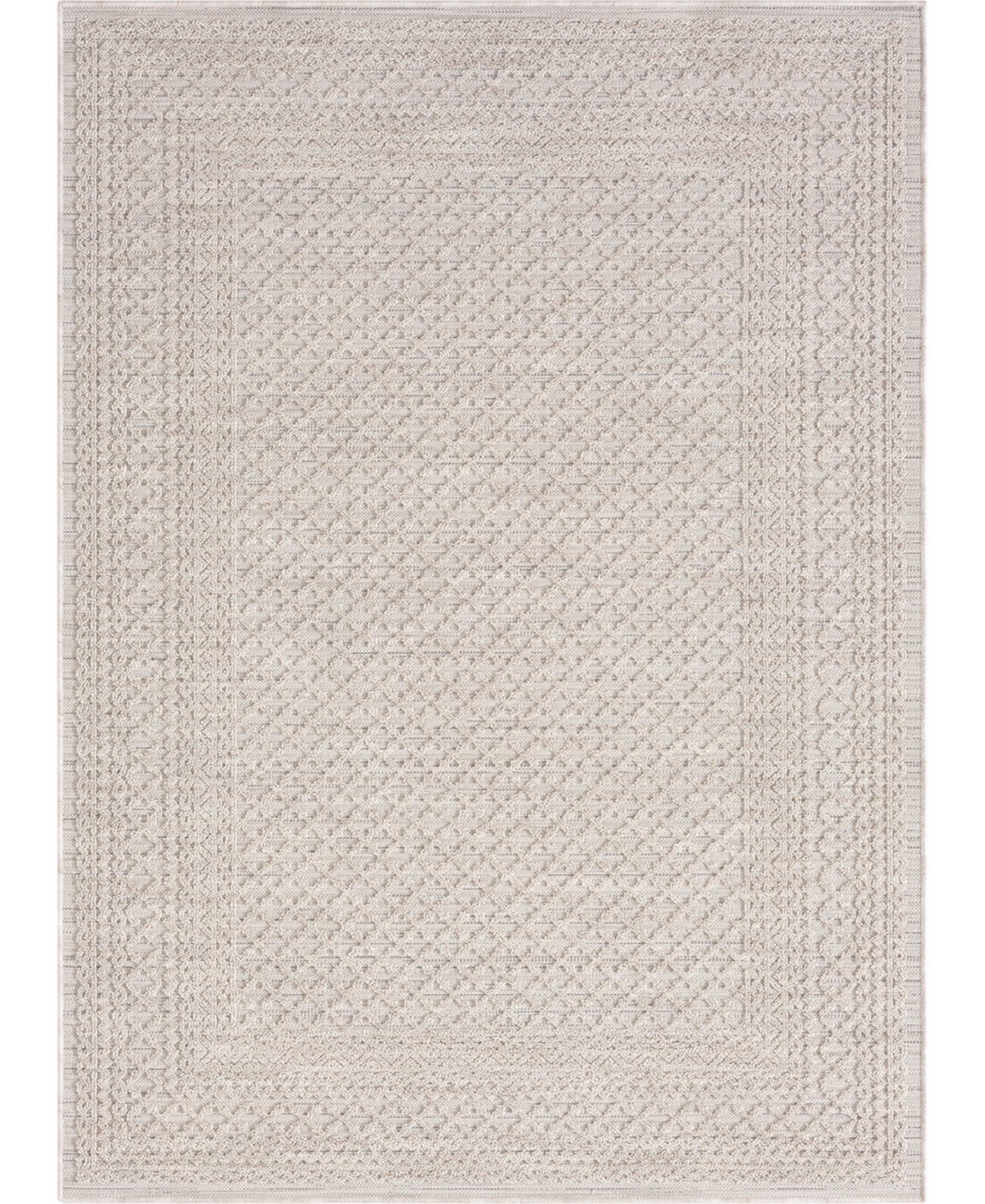 CLOSEOUT! Wagner WAGNR82290 7'10" x 8'10" Outdoor Area Rug LR Home