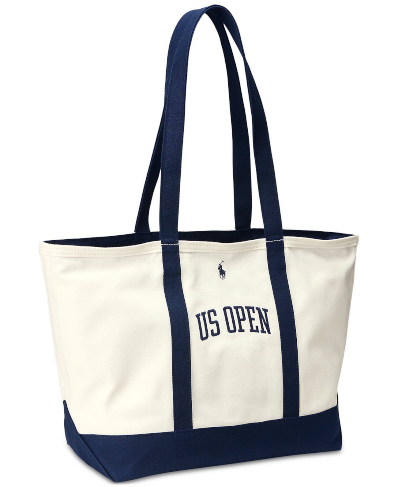 Тканевая сумка-тоут US Open с логотипом турнира, 100% хлопок Polo Ralph Lauren