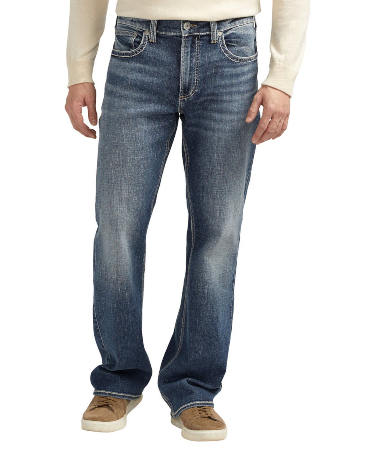 Мужские Прямые Джинсы Silver Jeans Co. Zac Relaxed Fit Silver Jeans Co.