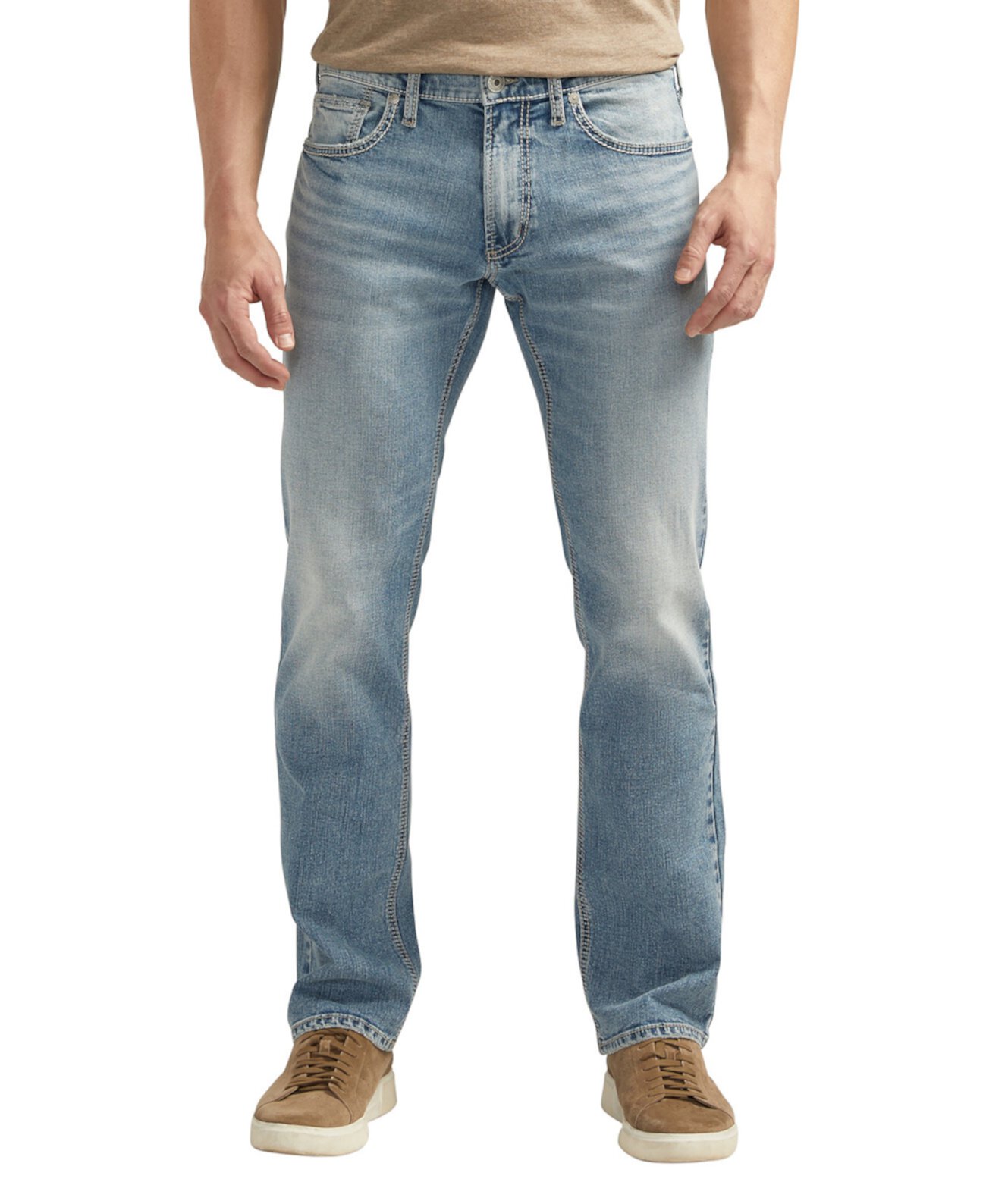 Мужские Прямые Джинсы Silver Jeans Co. Allan Silver Jeans Co.