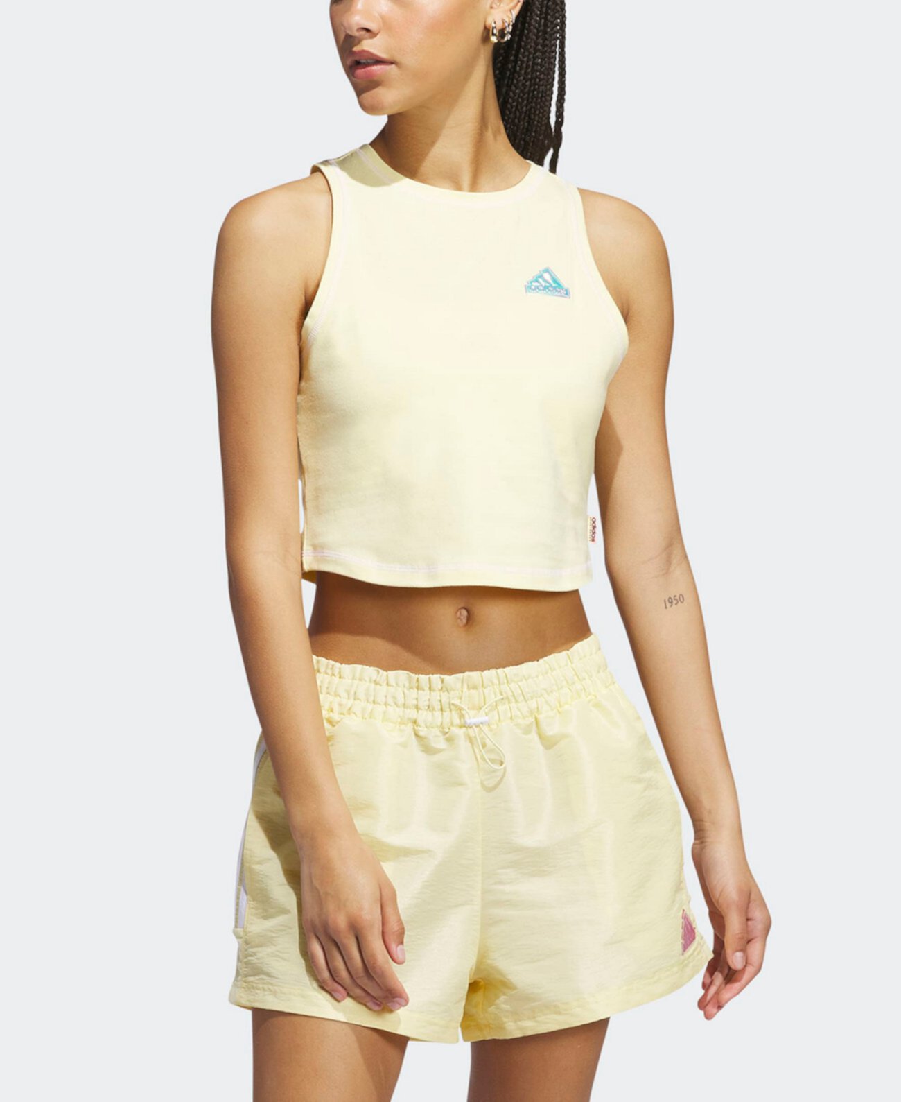 Женская Майка Adidas Cropped Tank Top Adidas