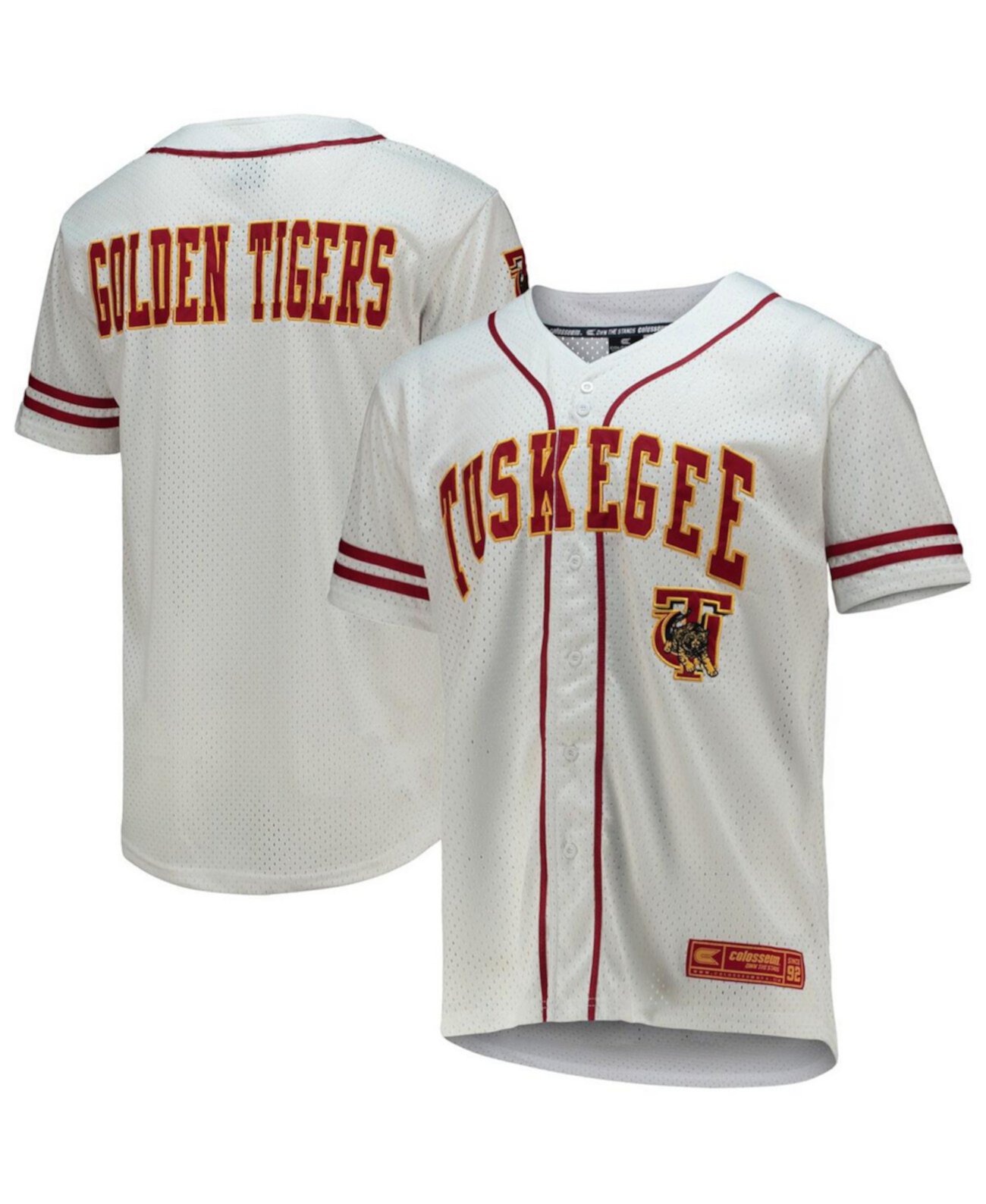 Мужская Джерси Colosseum Tuskegee Golden Tigers Colosseum