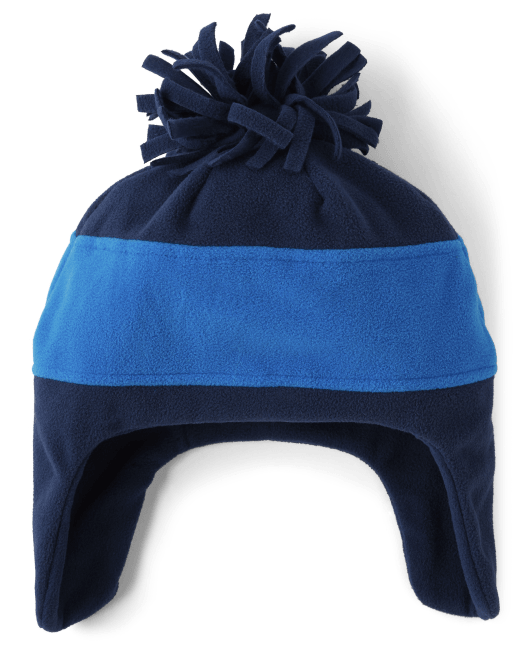 Шапка бини The Children’s Place Boys Colorblock Fleece Pom Pom Hat The Children`s Place