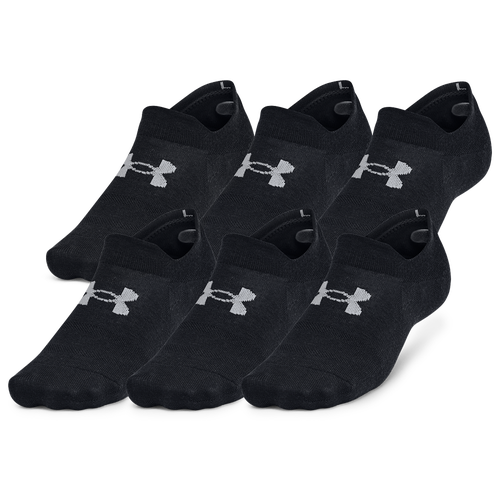 Носки Under Armour Essential, 6 пар, ультракороткие, быстросохнущие Under Armour