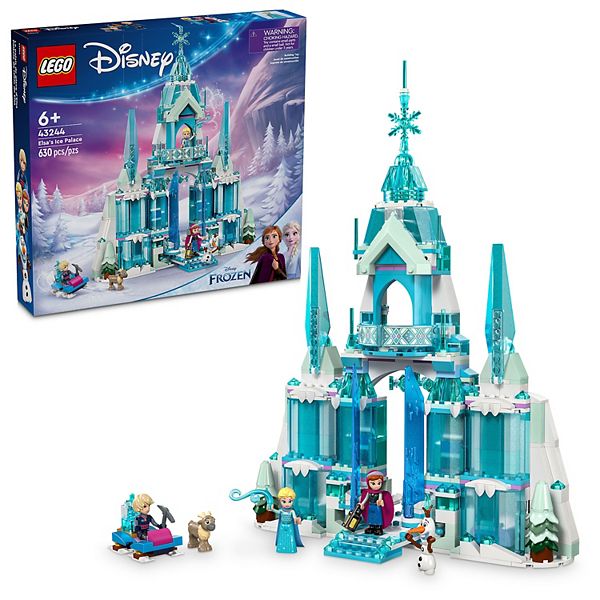 Конструктор Disney Frozen: Замок Эльзы 43244, 630 деталей, для детей от 6 лет Lego