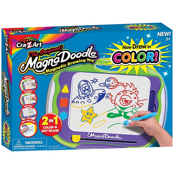 Cra-Z-Art MagnaDoodle Color Deluxe 2-In-1 Color & Erase Cra-Z-Art