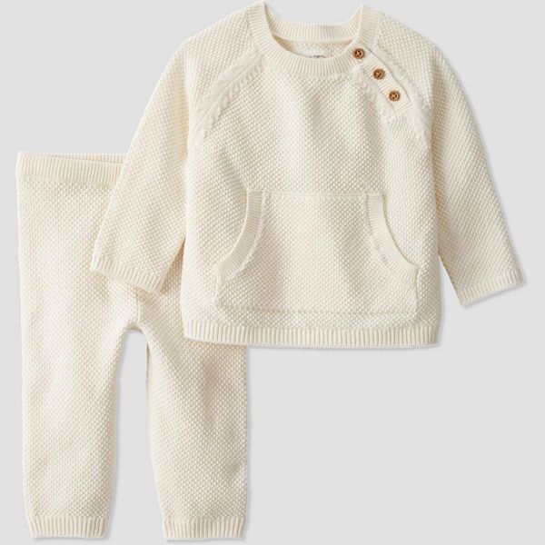 Детские комплекты одежды Little Planet Organic Cotton Sweater Knit Pullover Set Little Planet