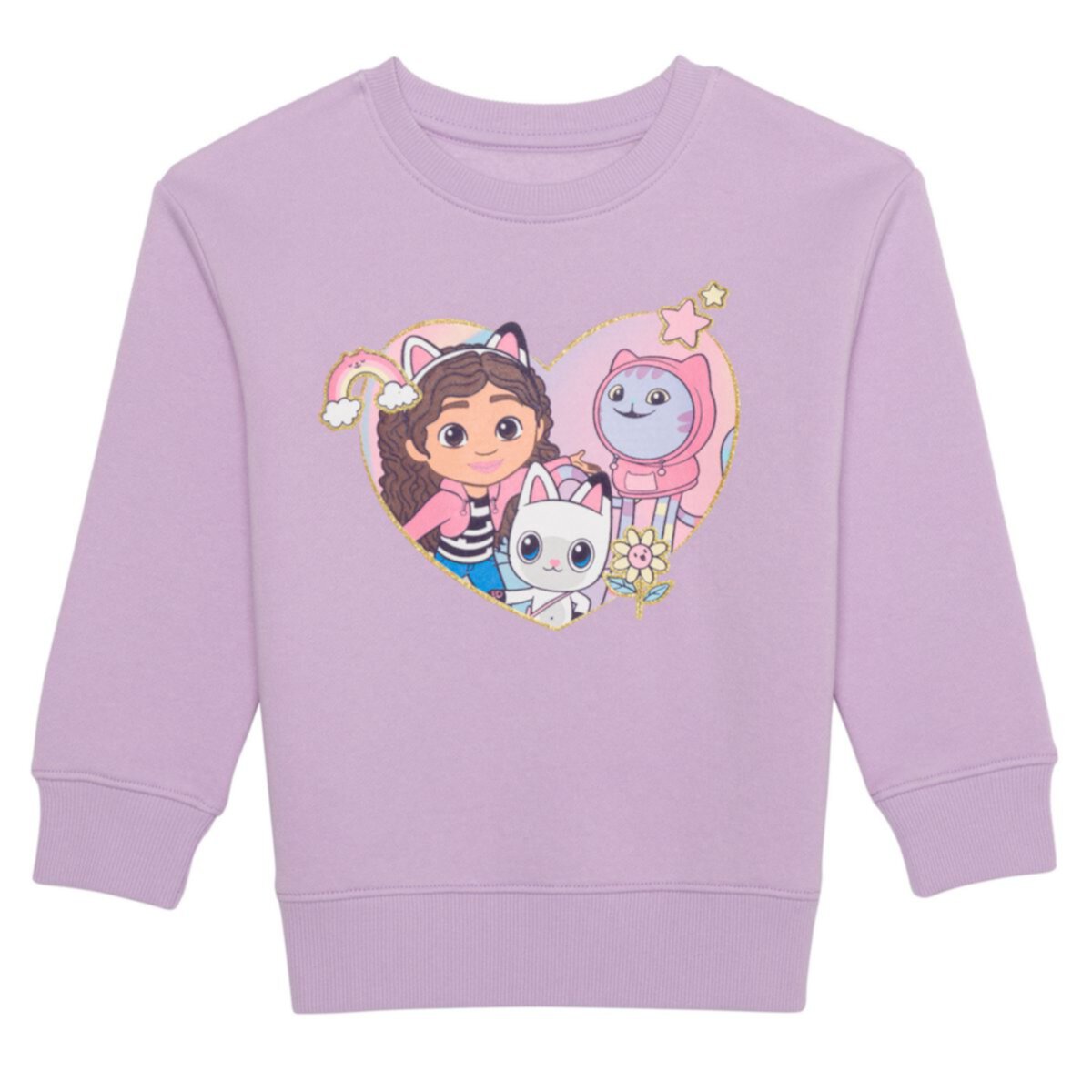 Детская Футболка Jumping Beans Gabby's Dollhouse Softest Fleece Graphic Sweatshirt Jumping Beans