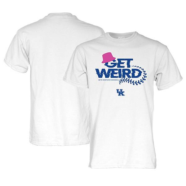 Мужская хлопчатобумажная футболка Kentucky Wildcats Get Weird от Blue 84 Blue 84