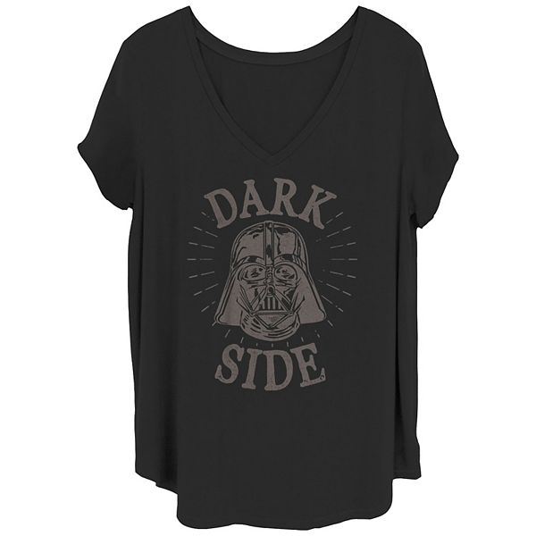 Детская Футболка Star Wars Darth Vader Dark Side V-Neck Star Wars