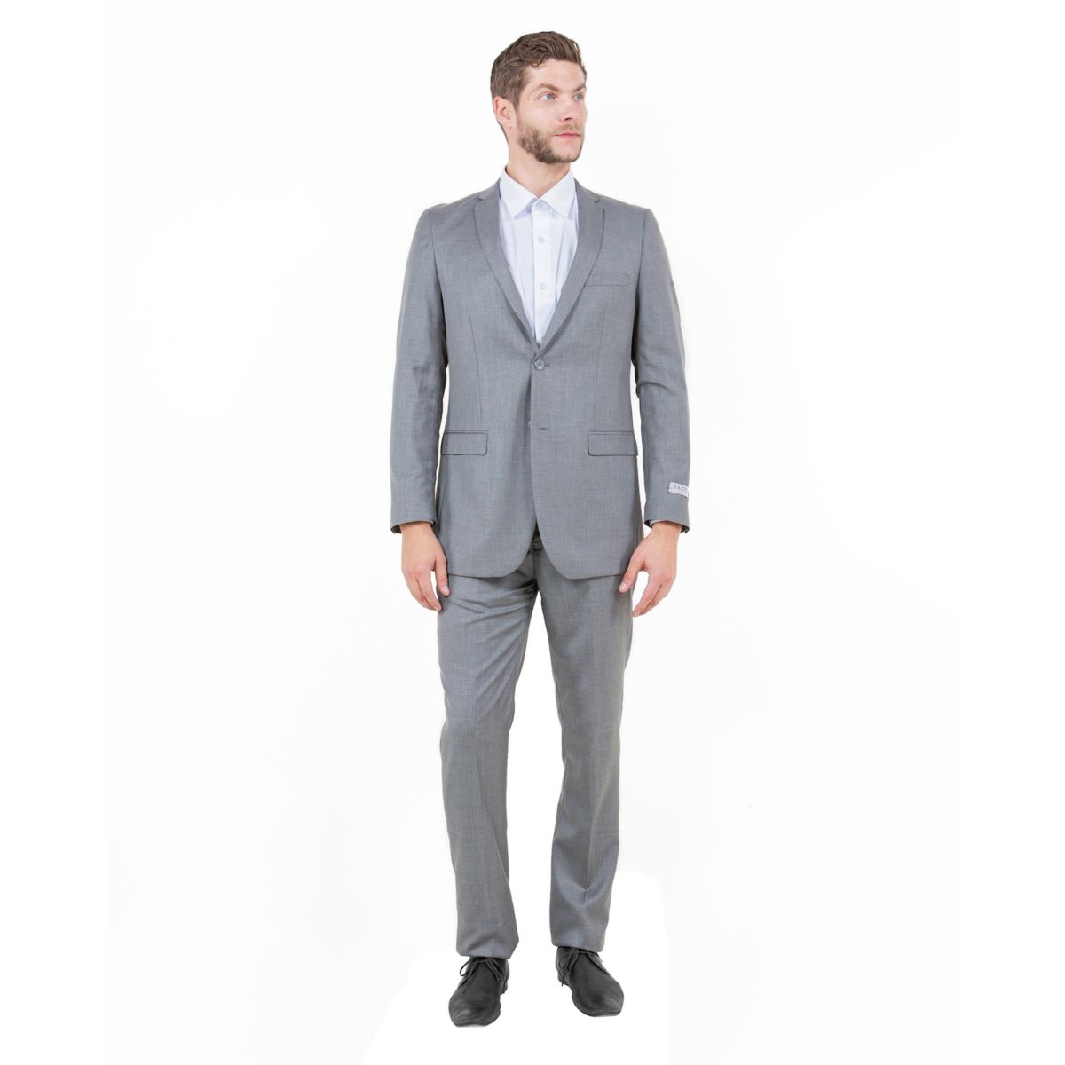 Мужской Костюм Tazzio 2pc Sharkskin Slim-fit Tazzio