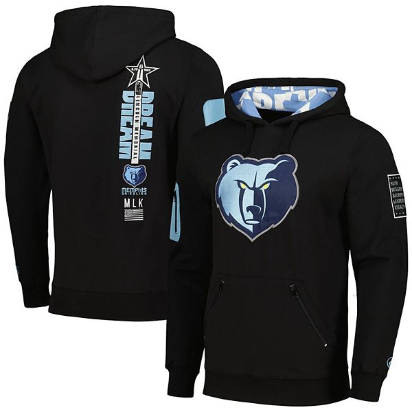 Унисекс Толстовка FISLL x Black History Collection Черная Memphis Grizzlies FISLL