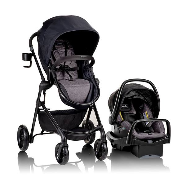 Evenflo Pivot Modular Travel System with LiteMax Infant Car Seat Evenflo