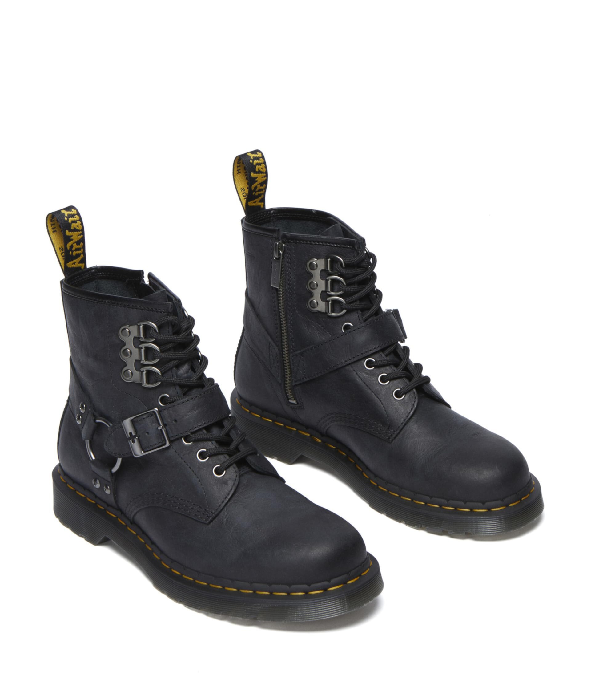  Ботинки на шнуровке Dr. Martens 1460 Hardware Dr. Martens