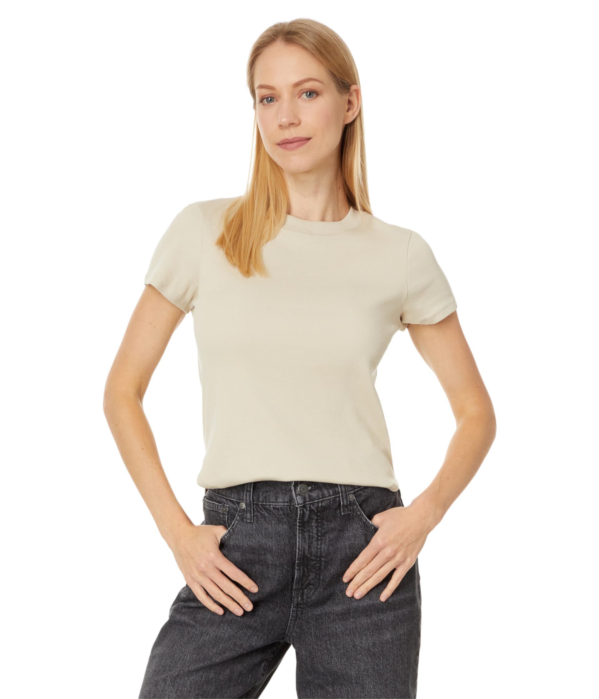 Женская Футболка Madewell Updated Brightside Short Sleeve Tee Madewell