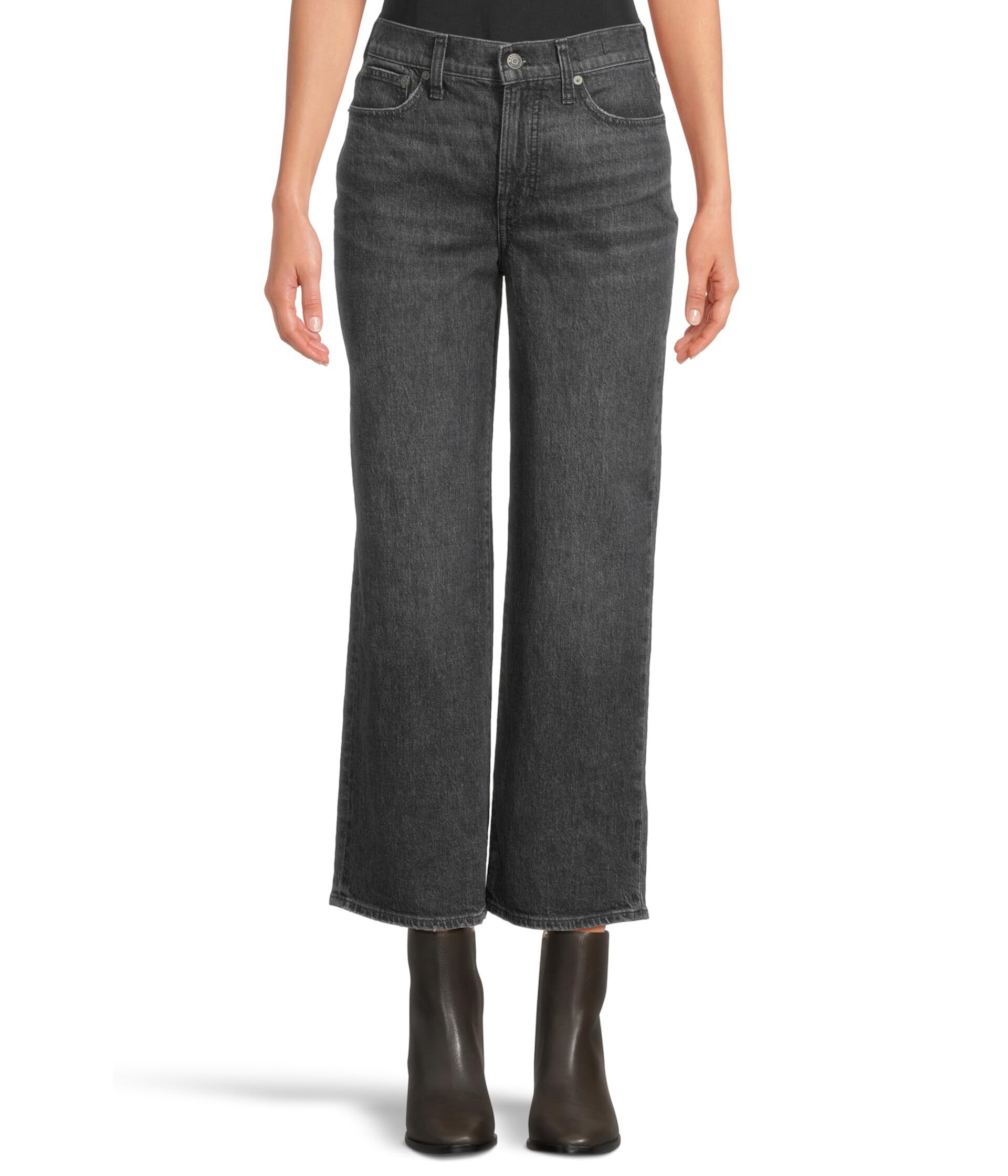 Женские Джинсы bootcut Madewell Perfect Vintage Wide Crop Madewell