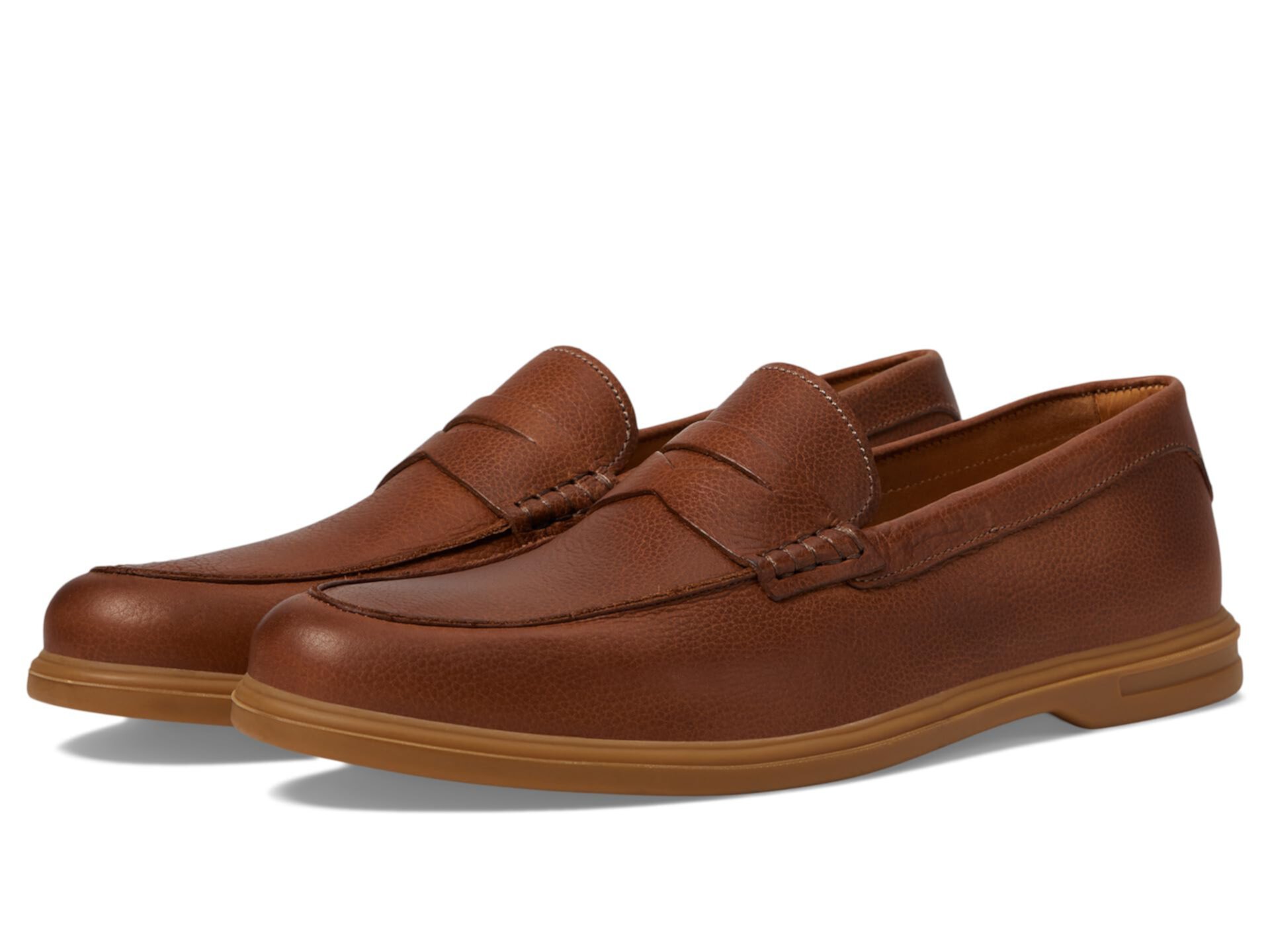 Мужские Туфли Peter Millar Excursionist Pebble Grain Penny Loafer Peter Millar