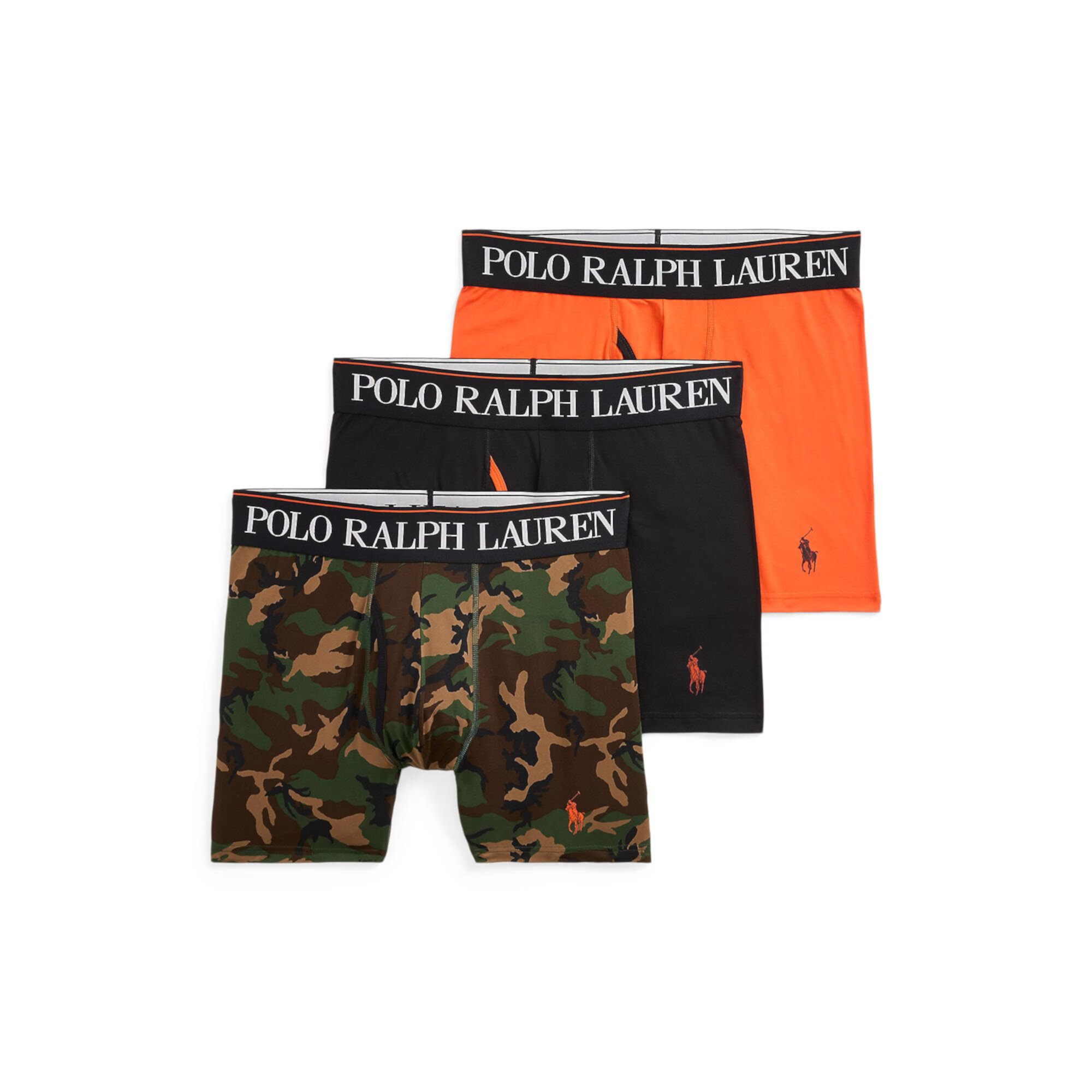 Мужские Трусы Polo Ralph Lauren 4D Flex Cooling Microfiber 3-Pack Polo Ralph Lauren