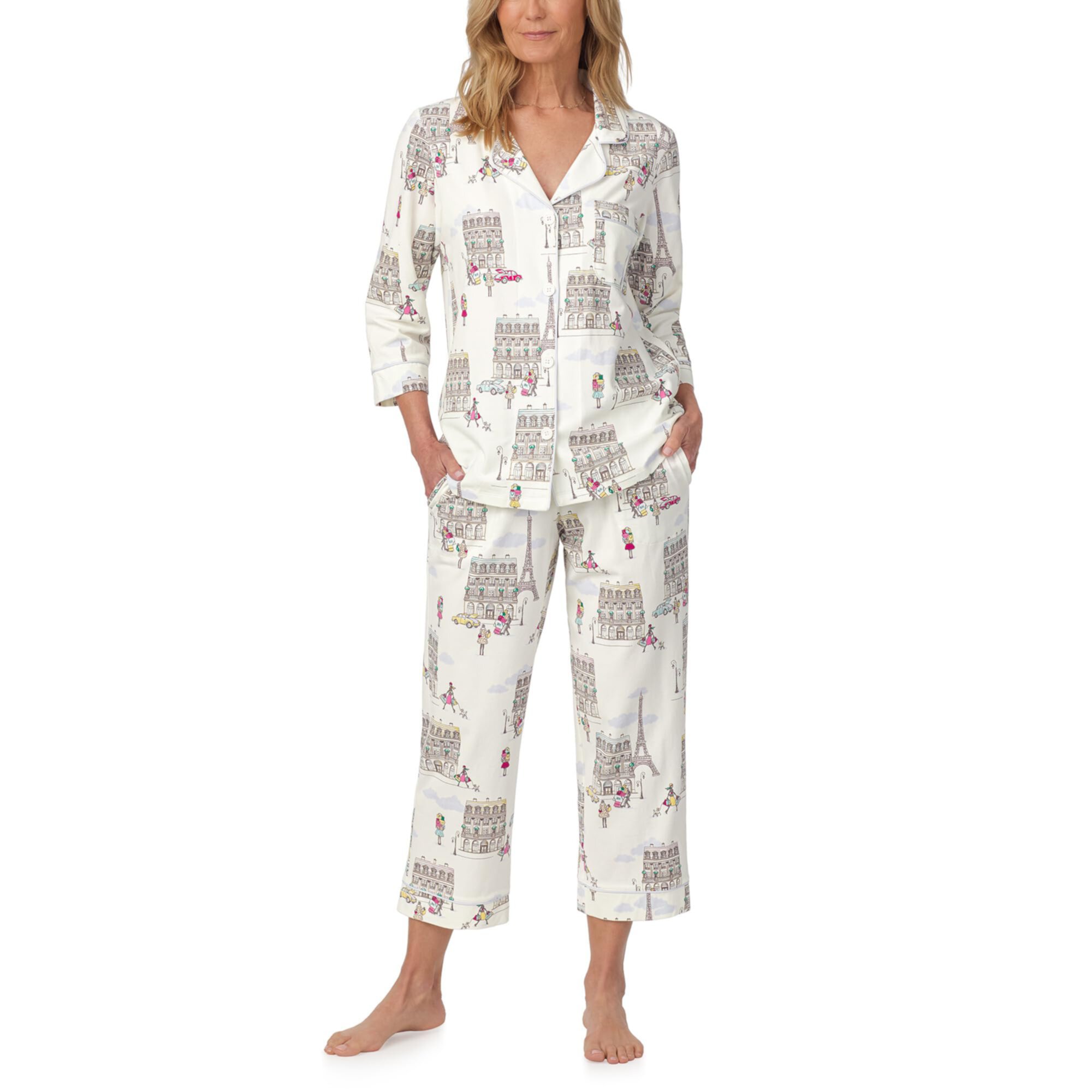 Женская Пижама BedHead Cropped PJ Set BedHead