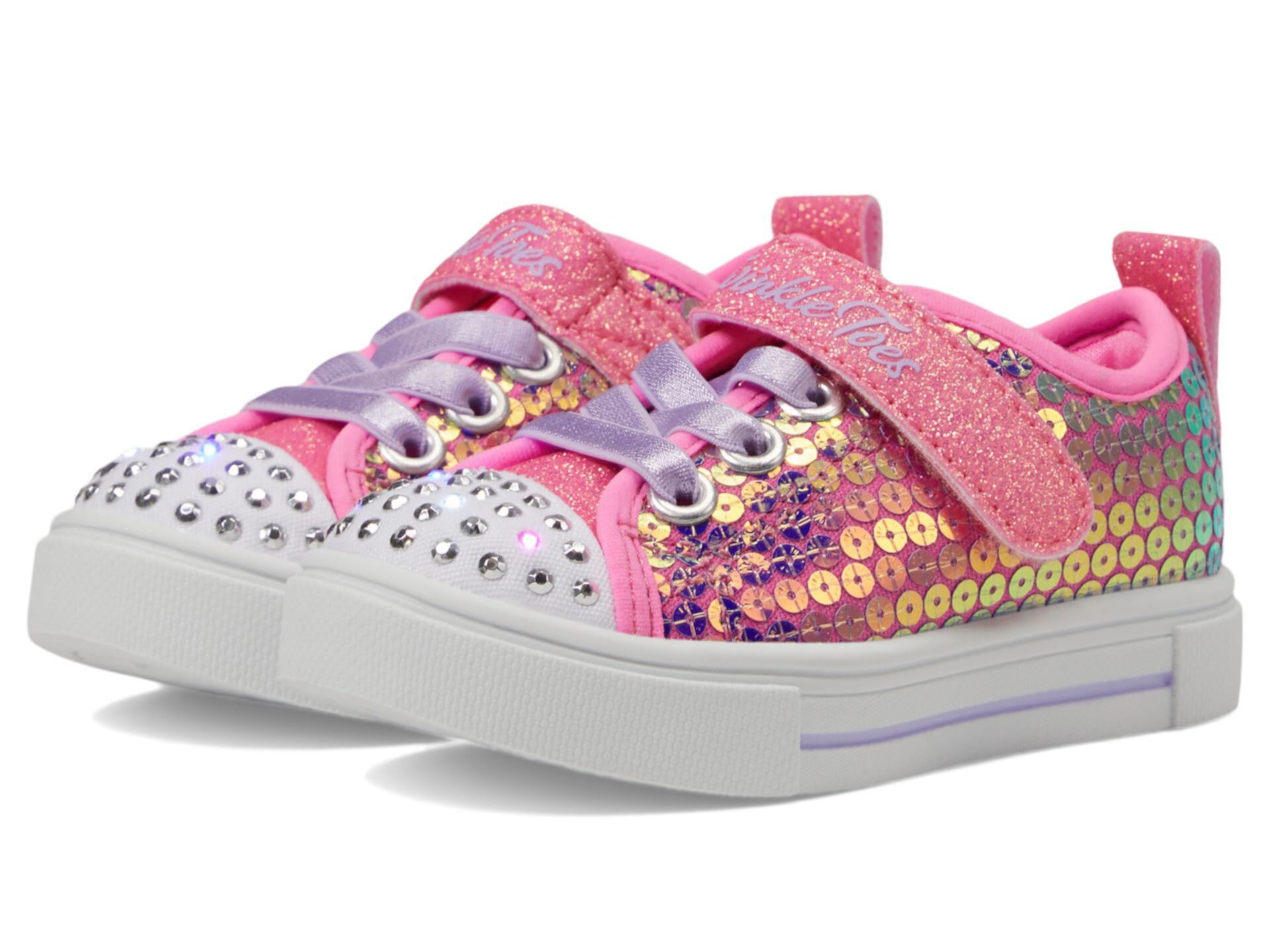 Кроссовки SKECHERS KIDS Twinkle Sparks с подсветкой носка и лёгким креплением Skechers Kids