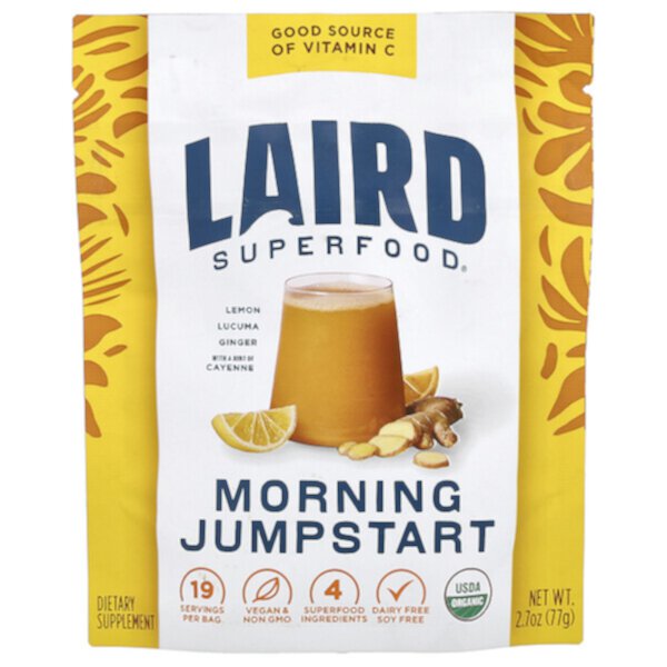 Morning Jumpstart, 2.7 oz (Унции) (77 g) Laird Superfood