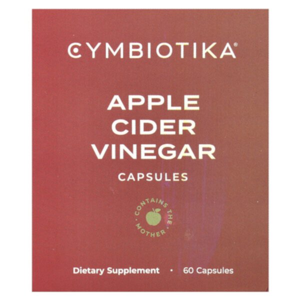 Apple Cider Vinegar, 60 Capsules (Капсулы) Cymbiotika