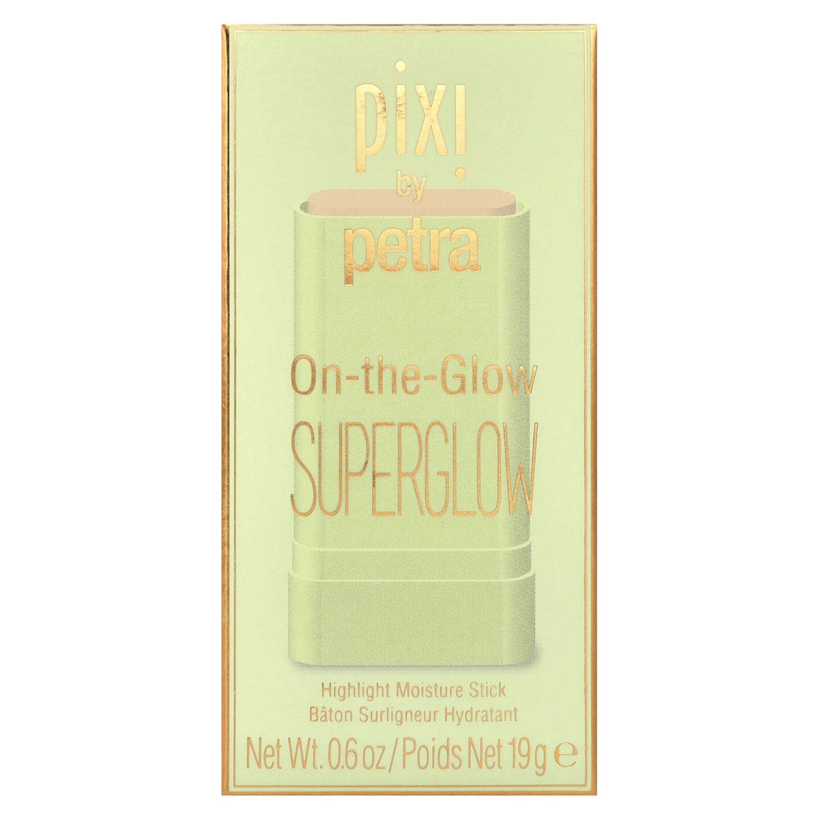 On-The-Glow Superglow, Highlight Moisture Stick, NaturaLustre, 0.6 oz (19 g) Pixi