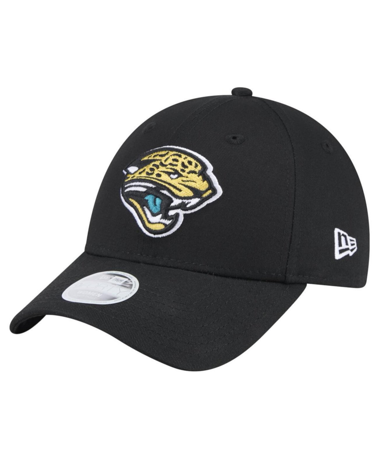 Бейсболка New Era Черная с логотипом Jacksonville Jaguars 9FORTY New Era