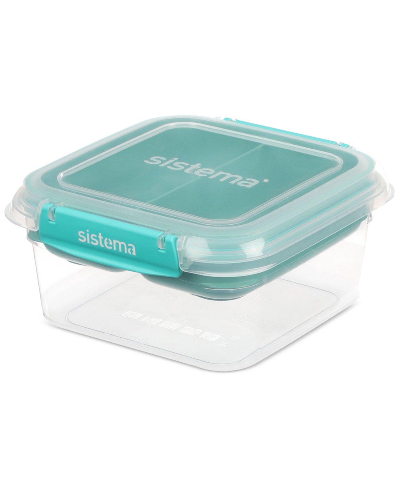 Lunch Stack Square To Go 4.9-Cup Food Storage Container Sistema