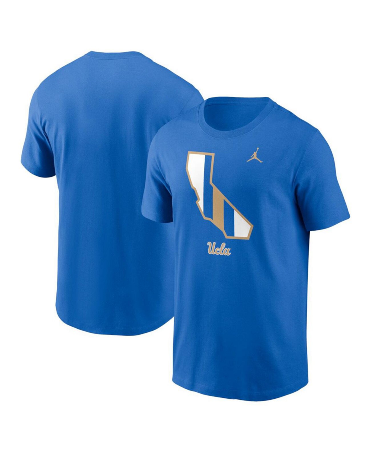 Мужская Джерси Jordan UCLA Bruins Campus State Shape T-Shirt Jordan