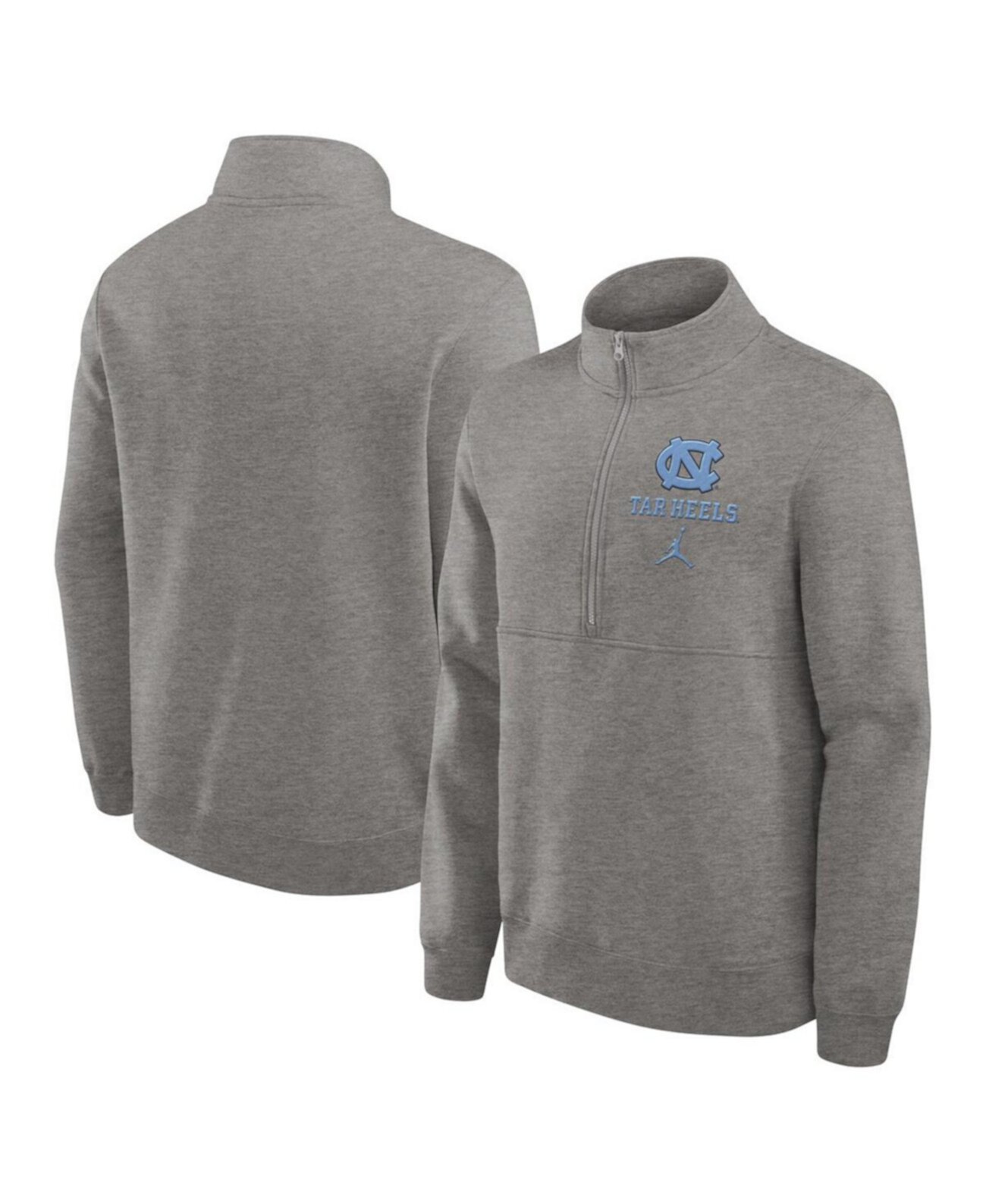 Мужское Худи Jordan North Carolina Tar Heels Primetime Club Half-Zip Jordan