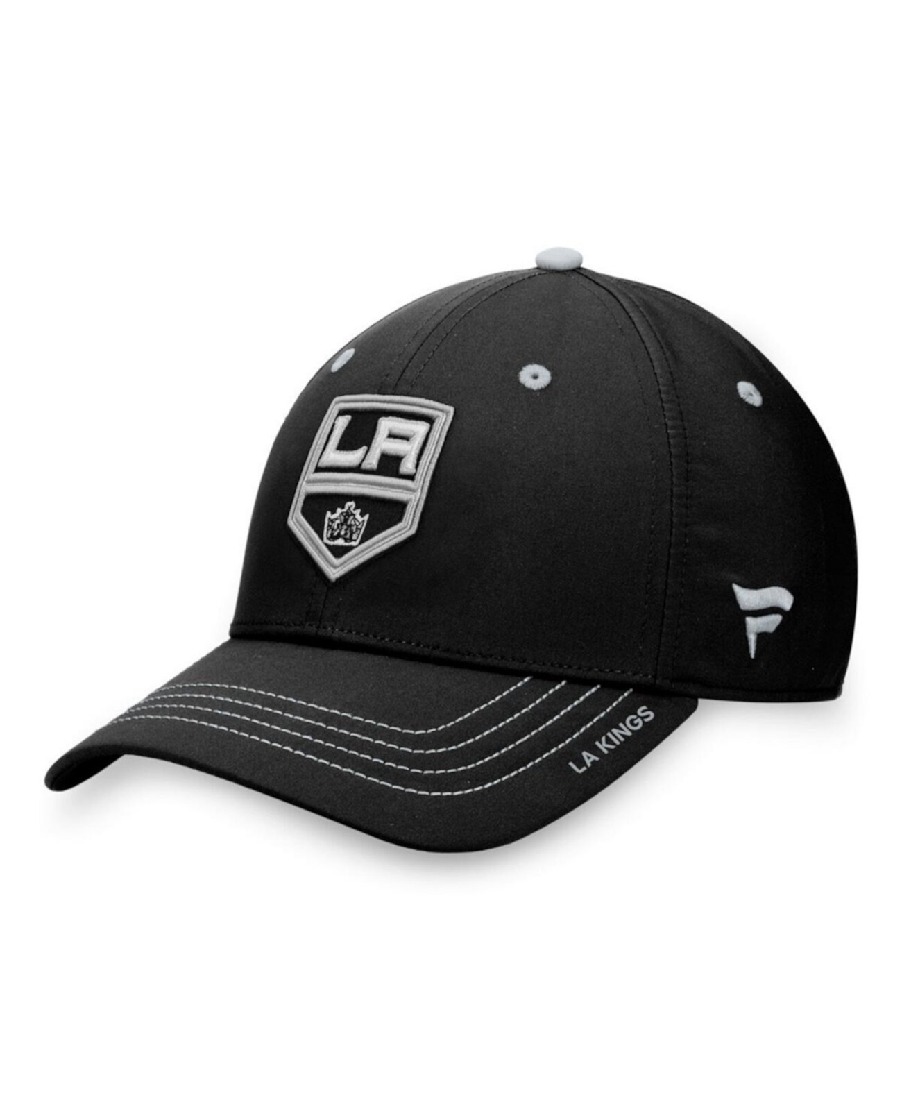 Складная мужская черная бейсболка Los Angeles Kings Authentic Pro Rink с вентиляционными отверстиями Fanatics