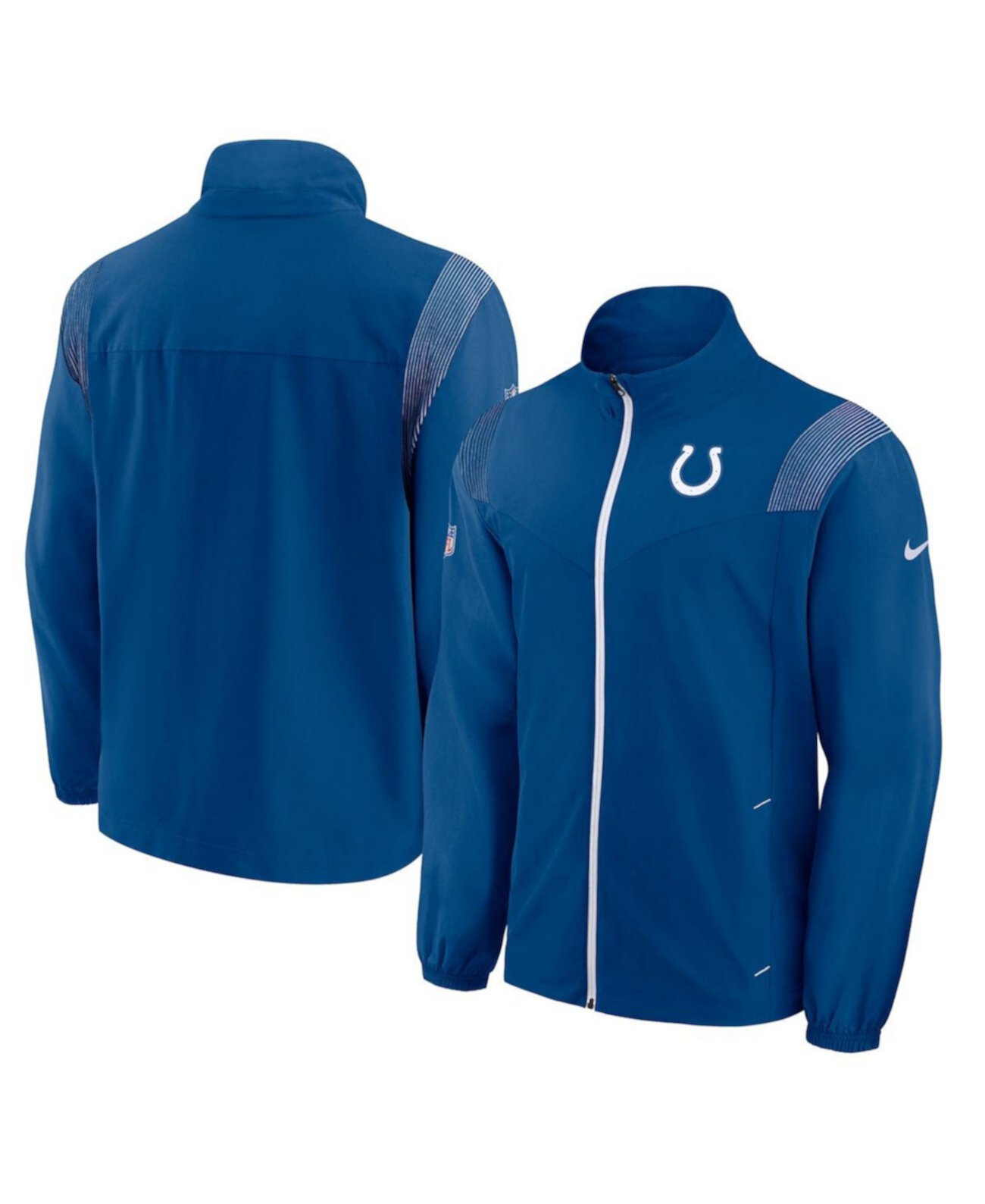 Мужская Повседневная куртка Nike Indianapolis Colts Sideline Woven Logo Full-Zip Nike