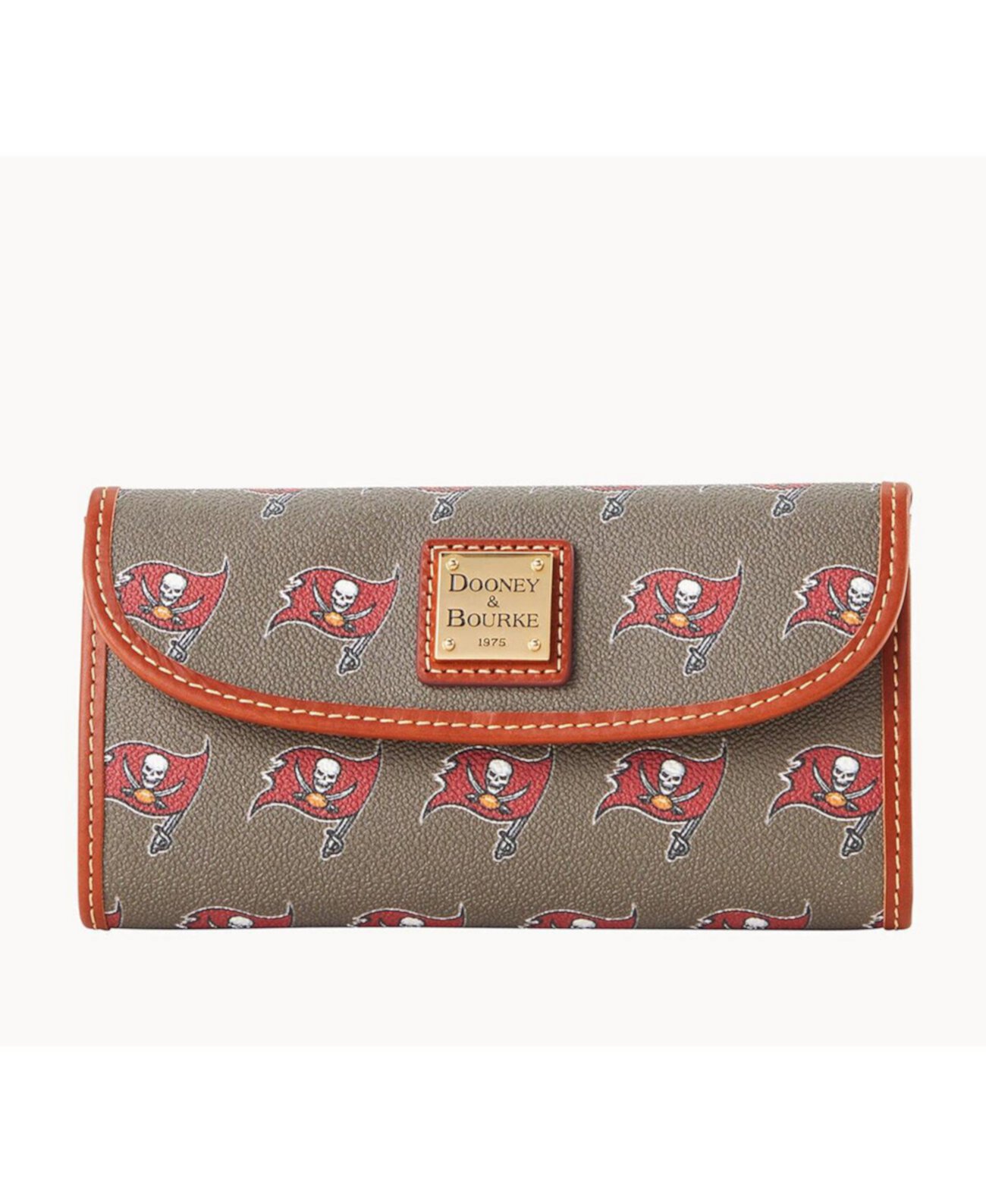 Бумажник Dooney & Bourke Tampa Bay Buccaneers Team Color Continental Dooney & Bourke