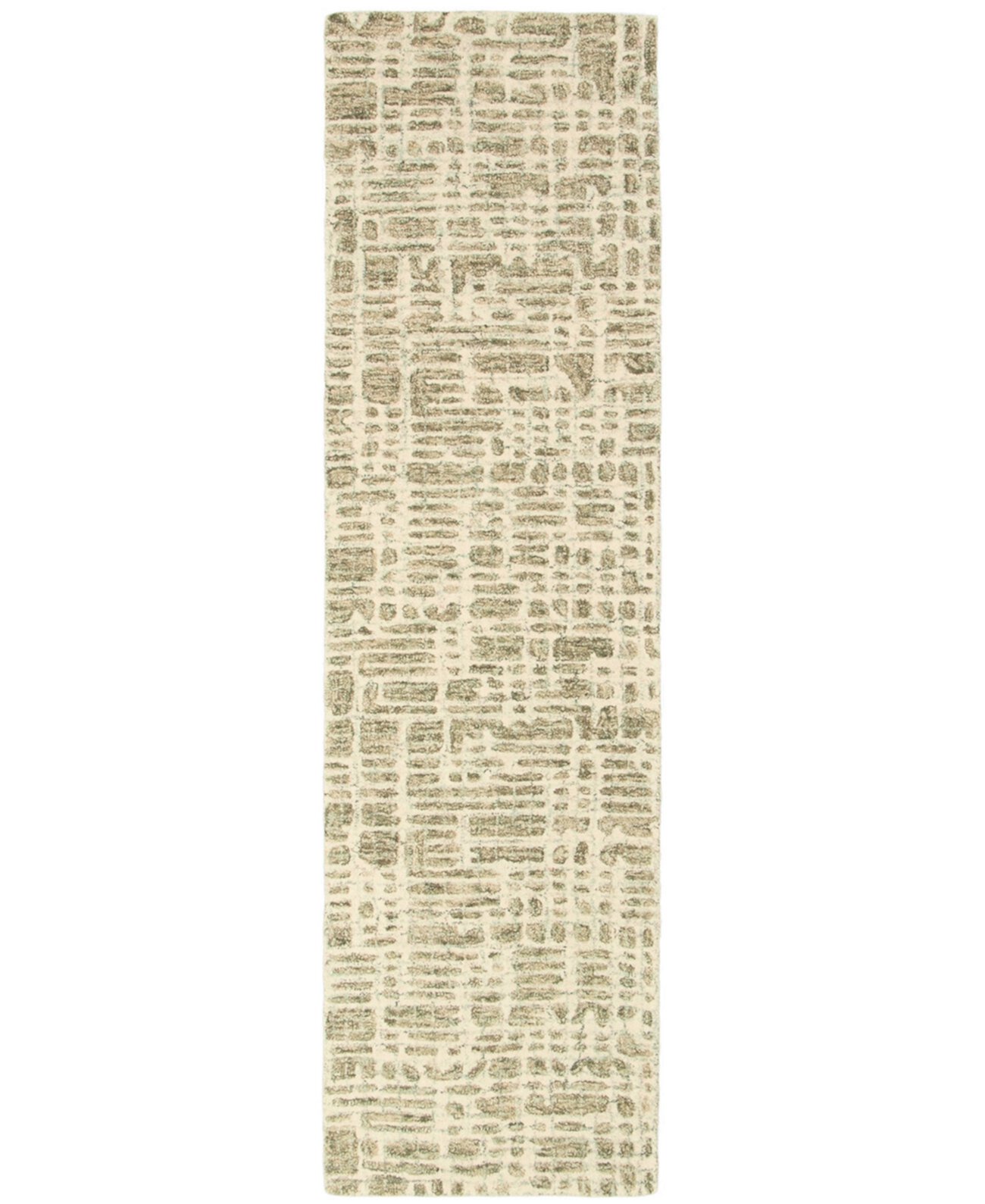 Savannah Grid 2'x7'6" Runner Area Rug Liora Manne