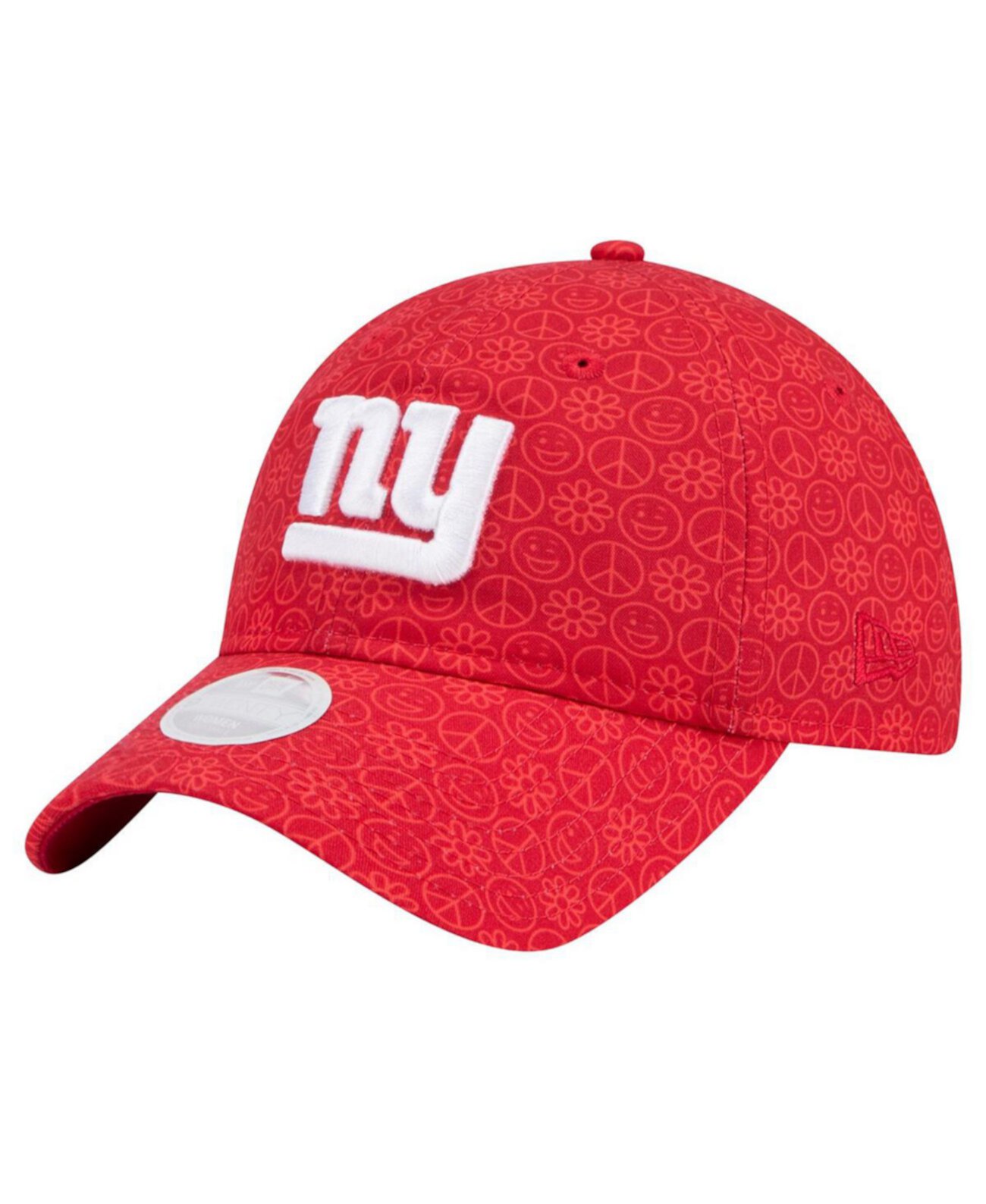 Бейсболка New Era Women's Red New York Giants Smiley 9TWENTY New Era