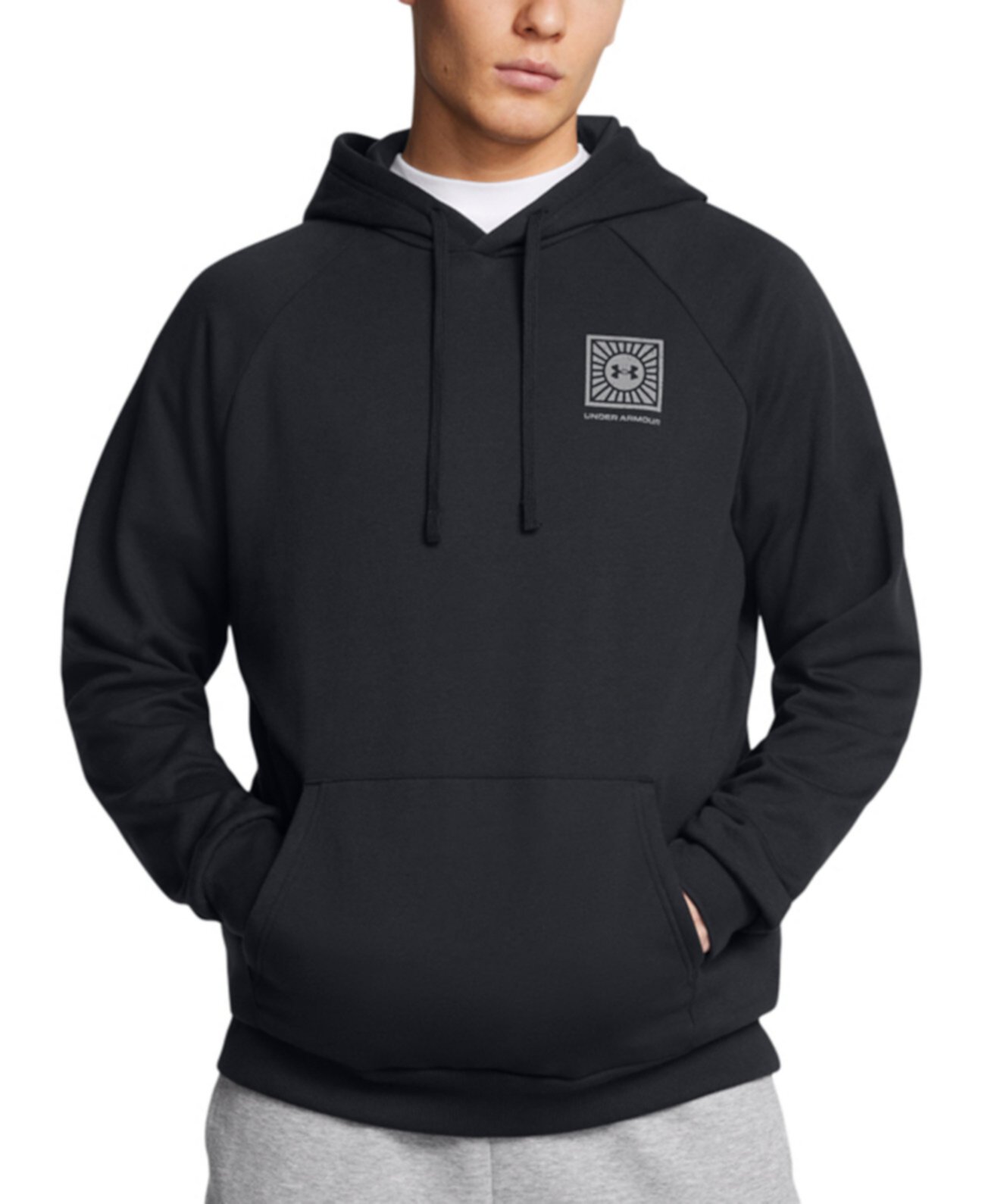 Мужская Толстовка Under Armour Rival Mountain Graphic Hoodie Under Armour