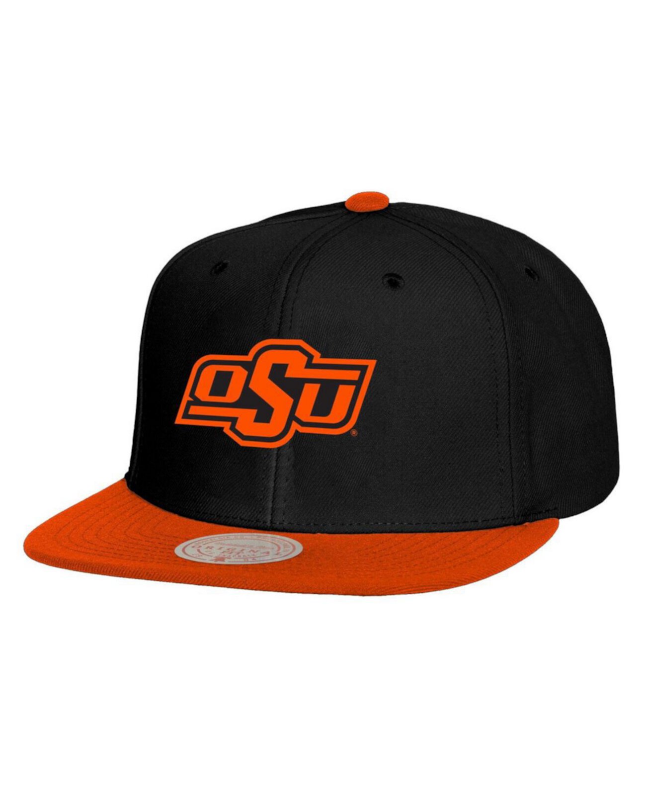 Бейсболка Mitchell & Ness 2.0 Oklahoma State Cowboys черно-оранжевая Mitchell & Ness