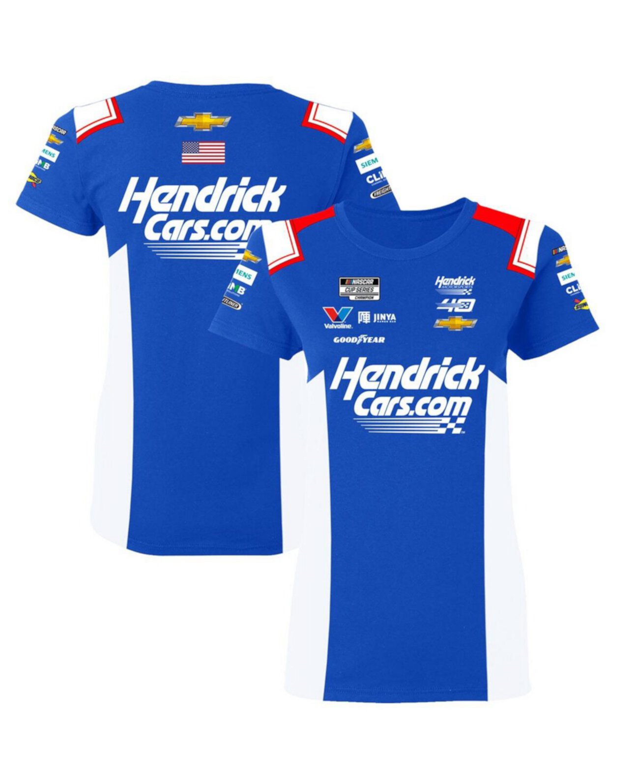 Женская Джерси Hendrick Motorsports Team Collection Kyle Larson Hendrick Motorsports Team Collection