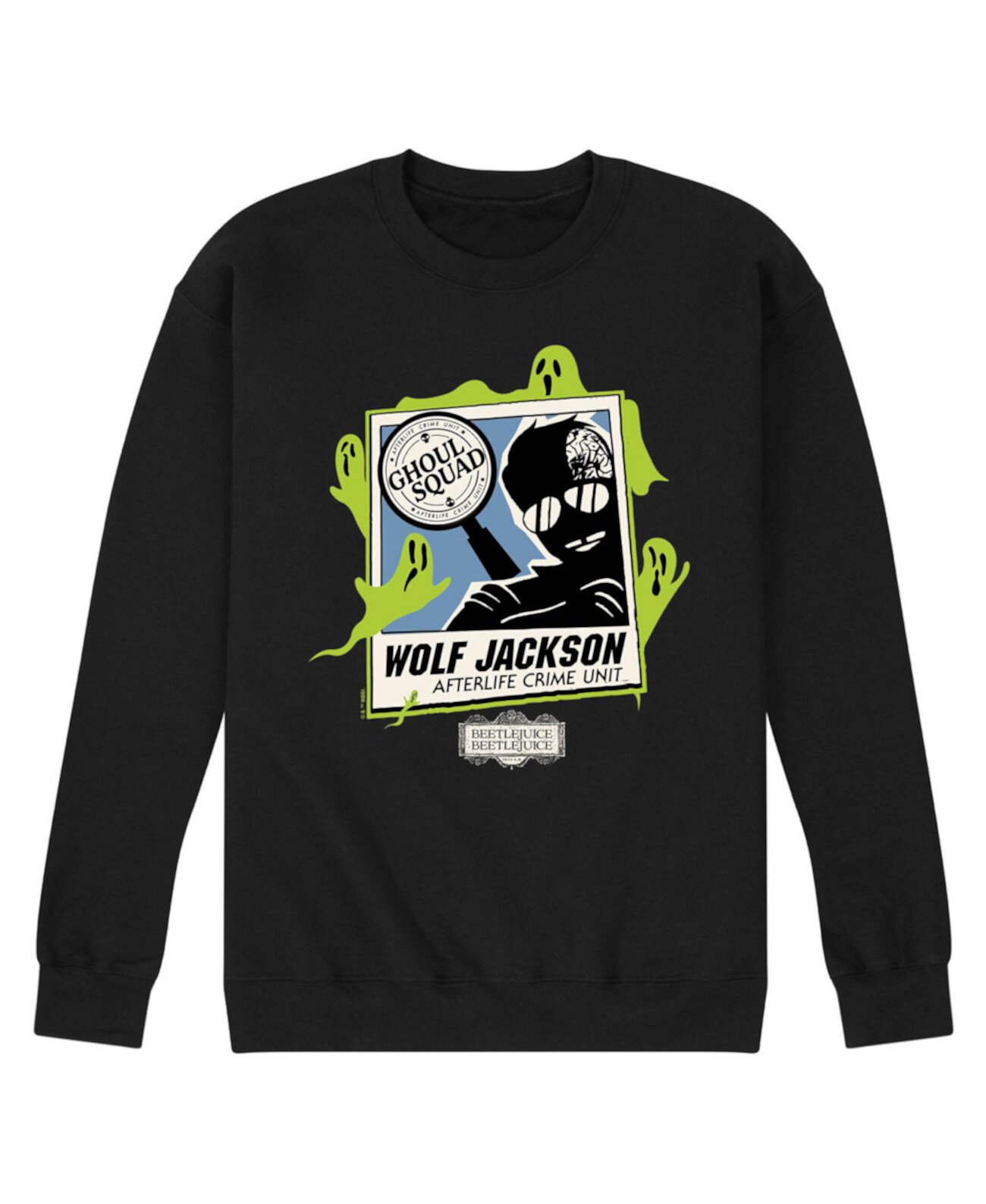 Мужская Футболка AIRWAVES Beetlejuice Wolf Jackson Crew Fleece AIRWAVES