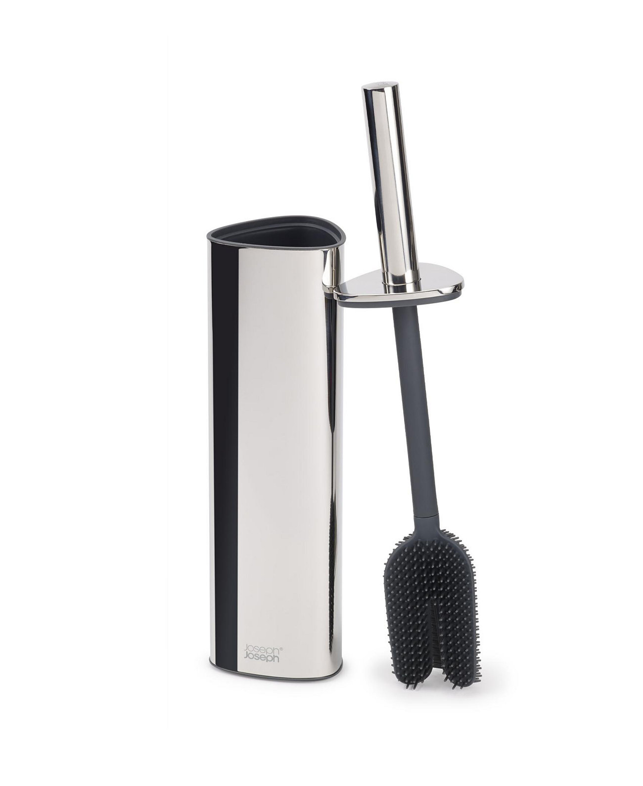 Flex 360 Luxe Advanced Toilet Brush with Stainless-Steel Finish Joseph Joseph