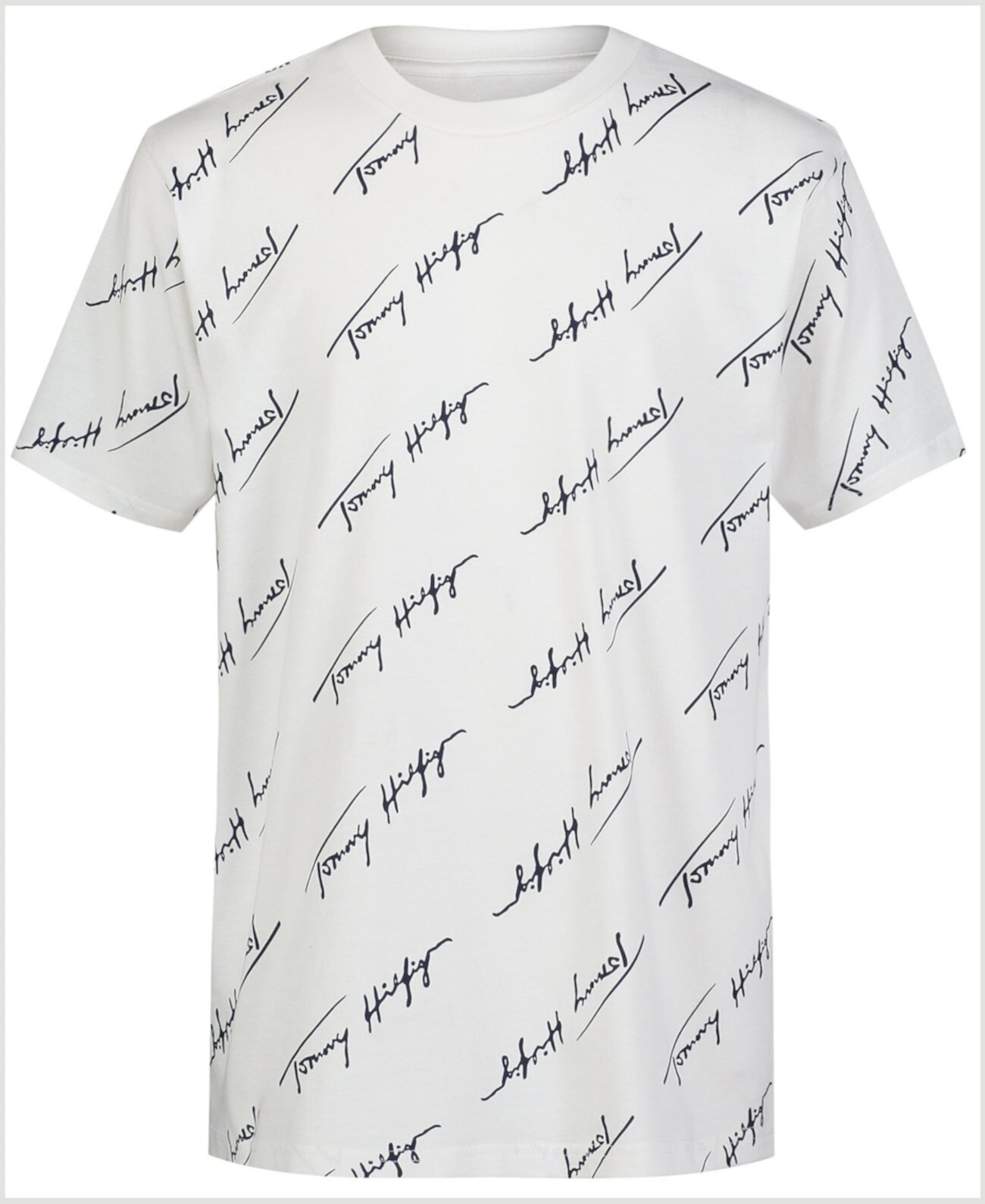 Мальчиковая Футболка Tommy Hilfiger Angled Script Print Tommy Hilfiger