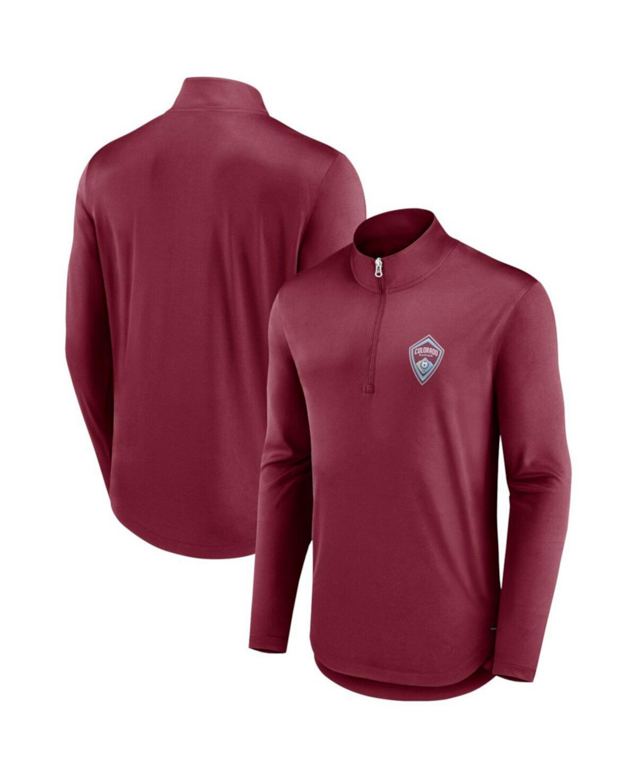 Мужское Худи Fanatics Colorado Rapids Iconic Quarter-Zip Fanatics