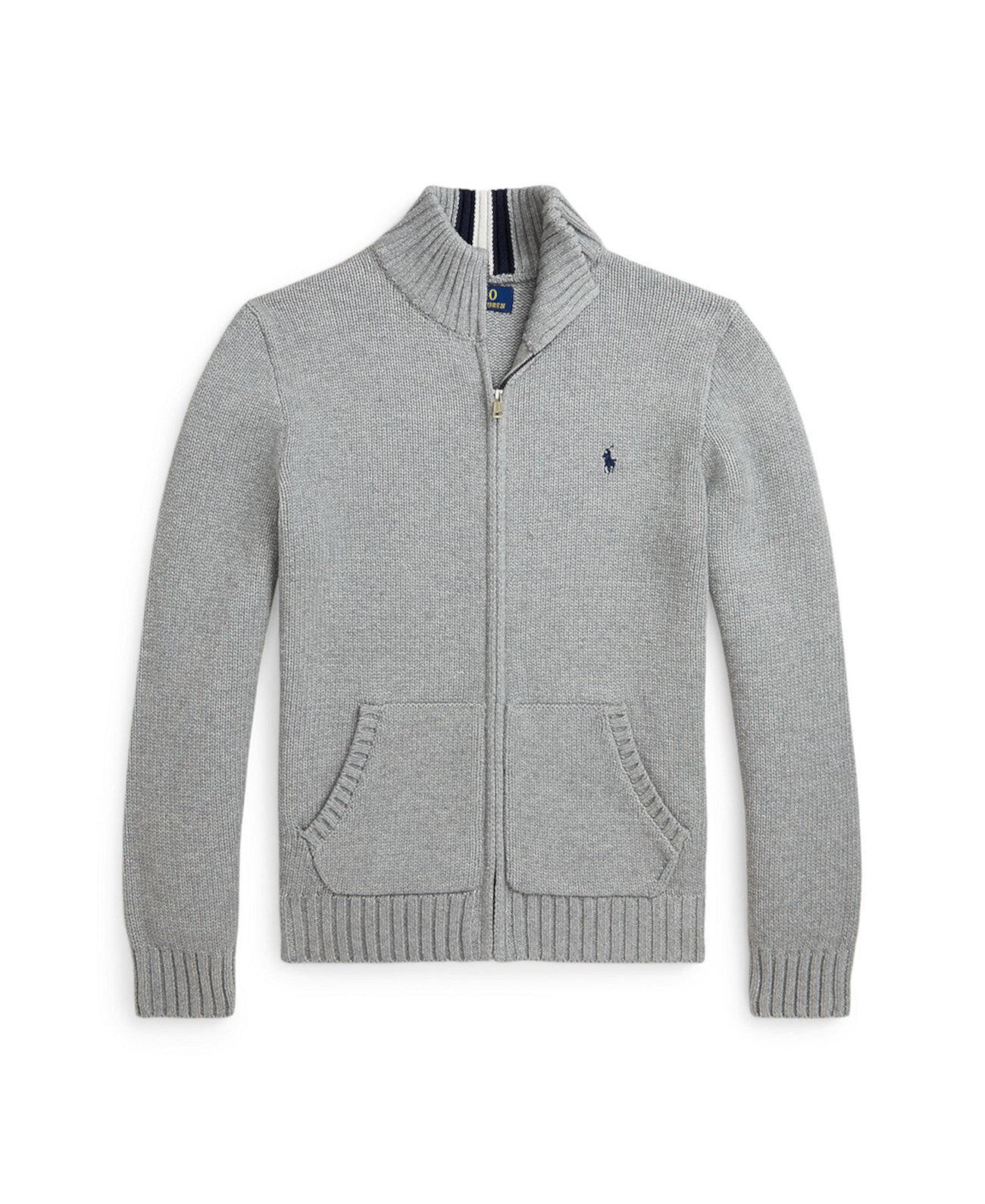 Big Boys Cotton Full-Zip Sweater Polo Ralph Lauren