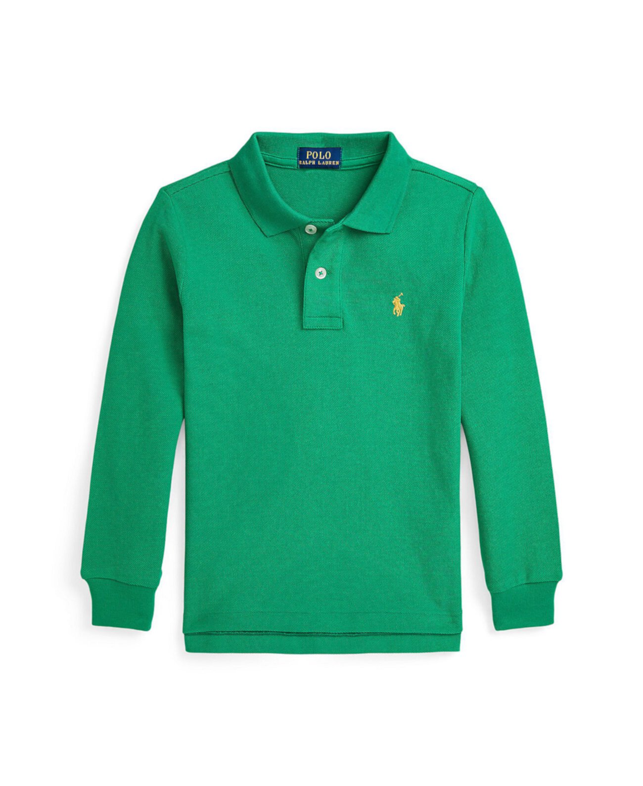 Toddler and Little Boys Cotton Mesh Long-Sleeve Polo Shirt Polo Ralph Lauren