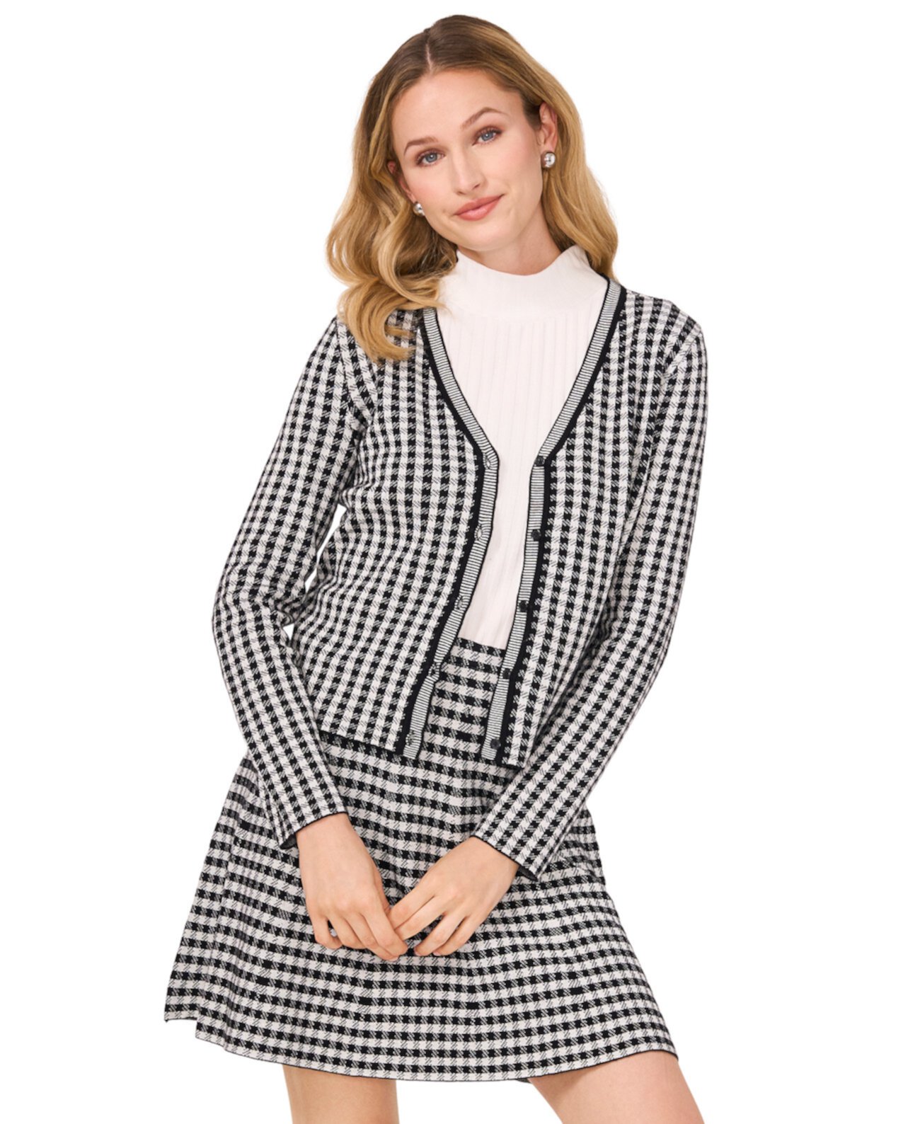 Женский Кардиган CeCe Gingham CeCe