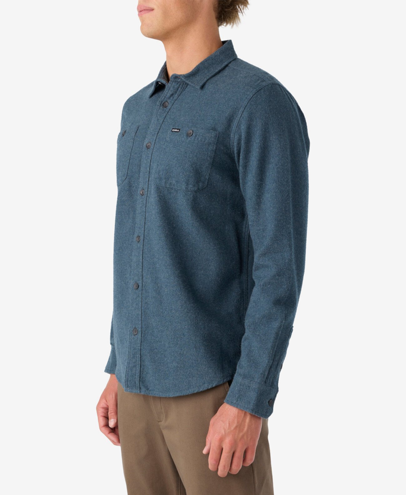 Мужская Повседневная рубашка O'Neill Breakwater Solid Flannel O'Neill