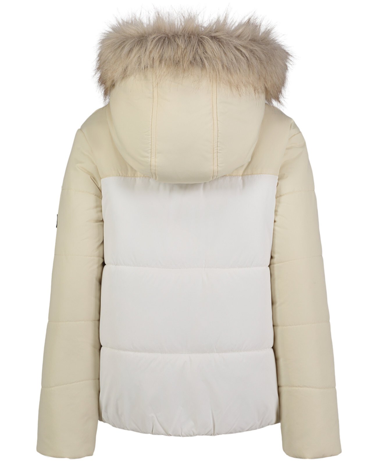 Детские пуховики Tommy Hilfiger Big Girls Expedition Colorblock Puffer Tommy Hilfiger