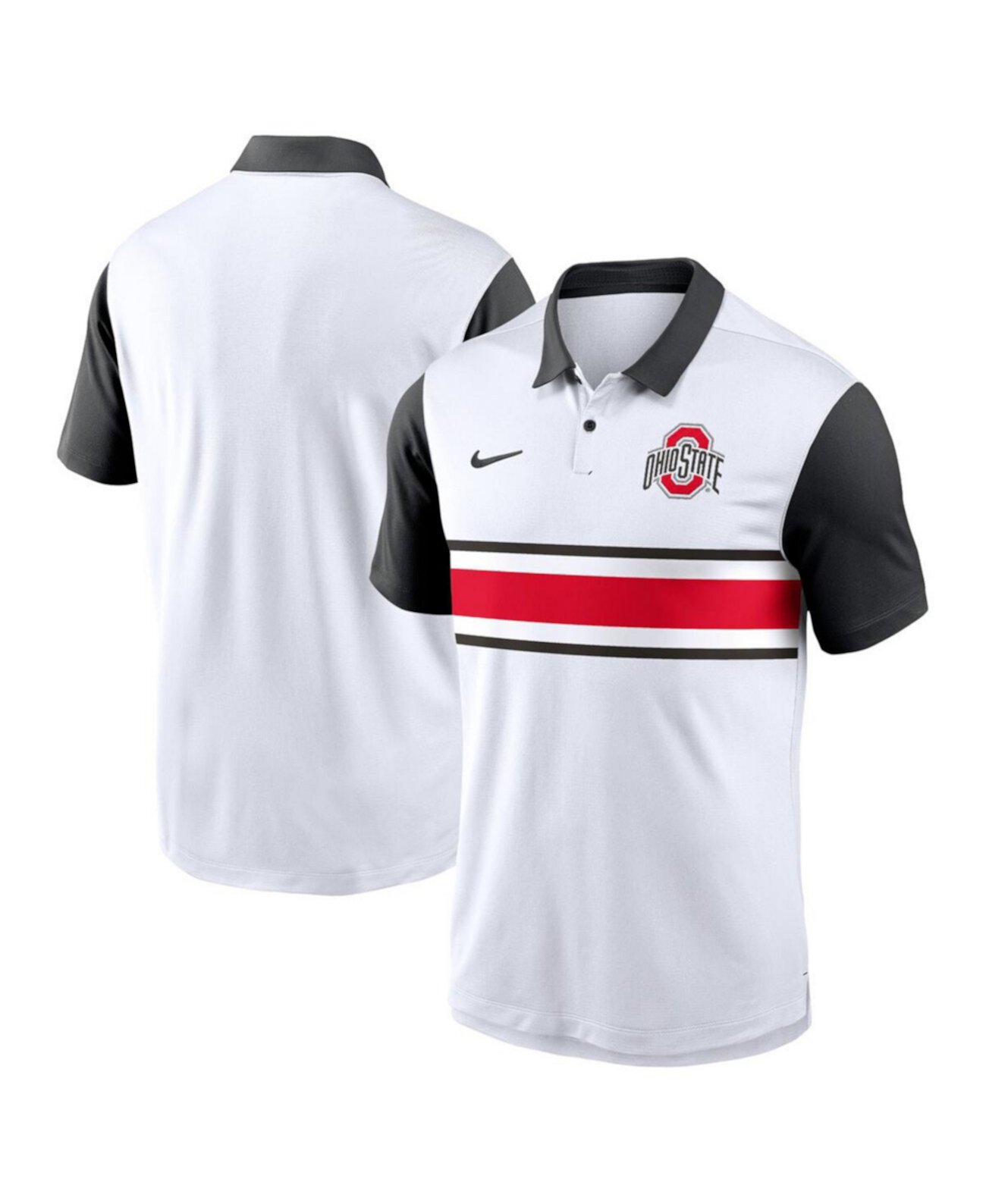 Мужская Поло рубашка Nike Ohio State Buckeyes Primetime Campus Vapor Fanatics