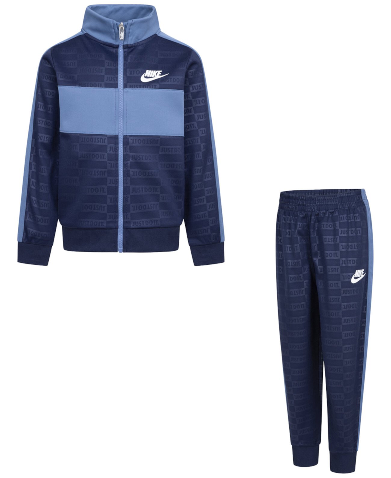 Детские комплекты одежды Nike Little Boys Textured Jacket & Pants, 2-Piece Set Nike